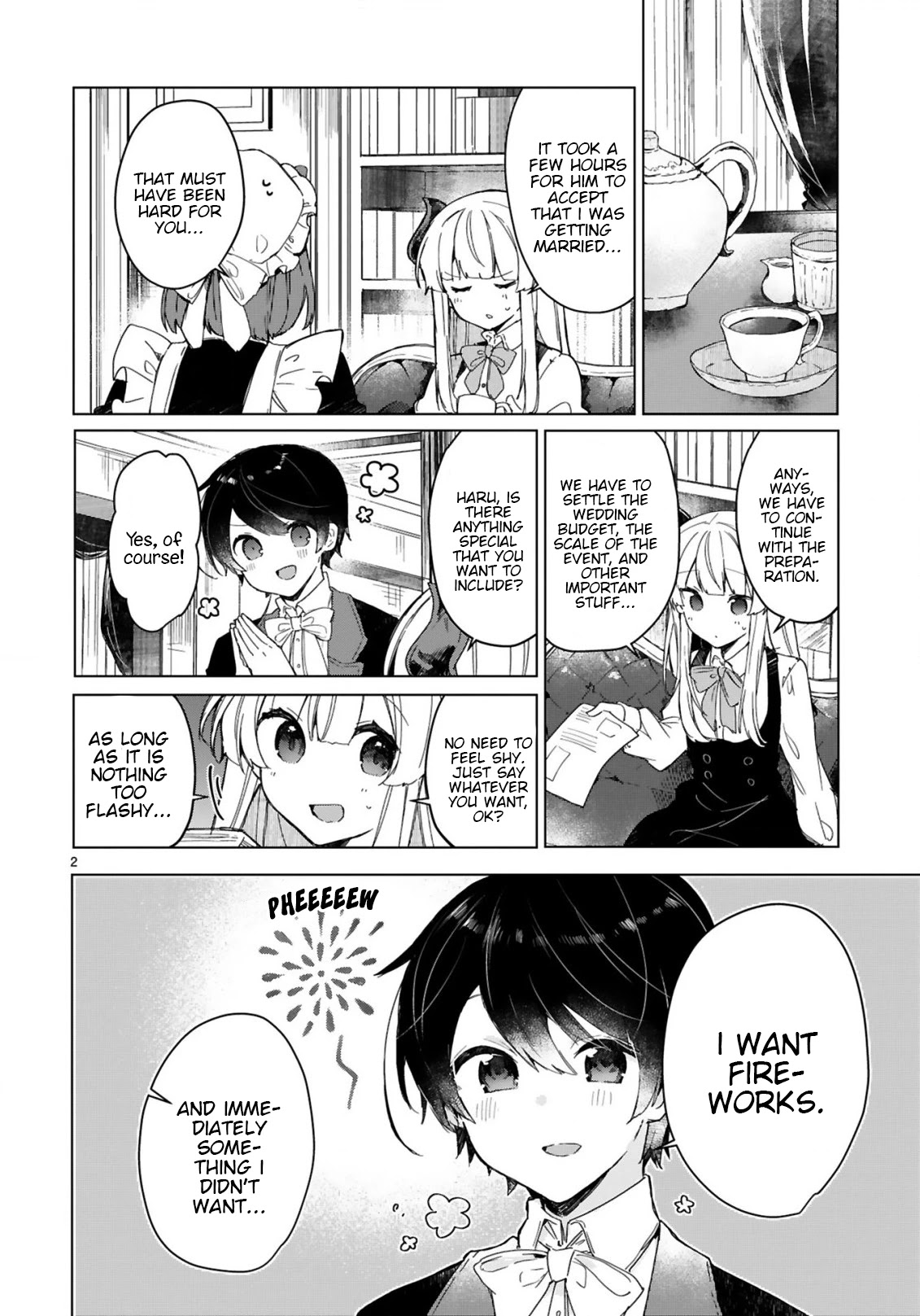 Maou-sama to Kekkonshitai Chapter 17 page 2 - Chapter 17: I Want to be Interviewed with the Demon Queen