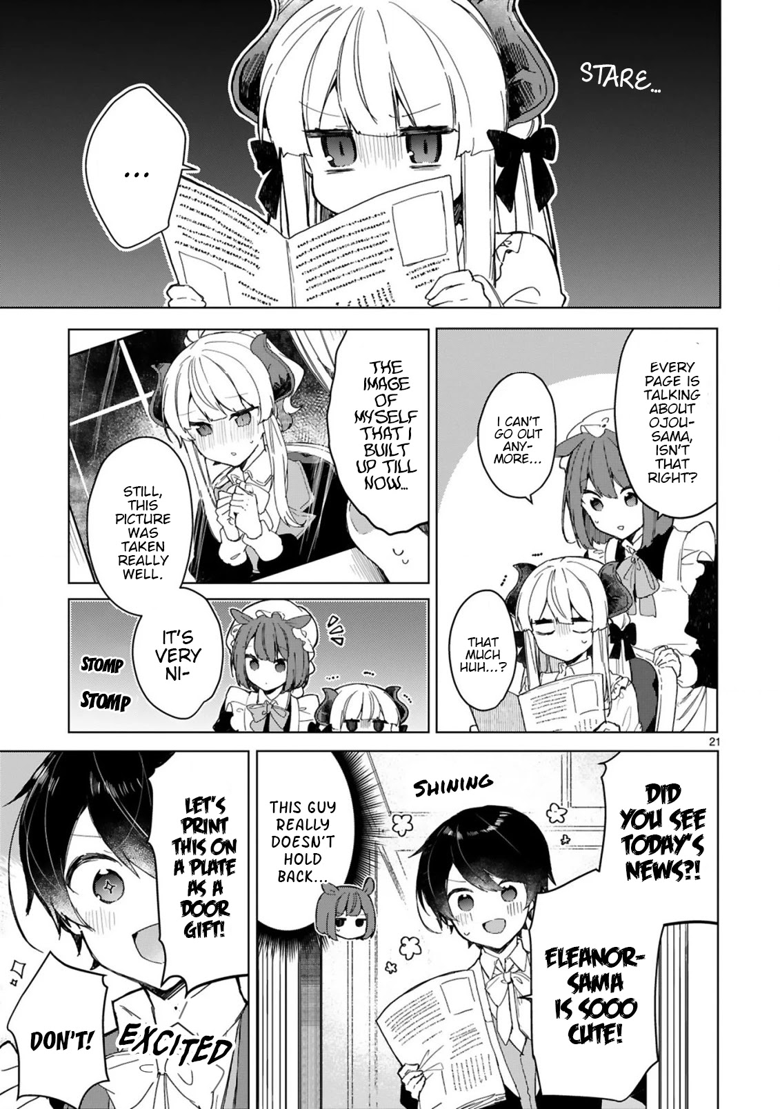 Maou-sama to Kekkonshitai Chapter 17 page 21 - Chapter 17: I Want to be Interviewed with the Demon Queen