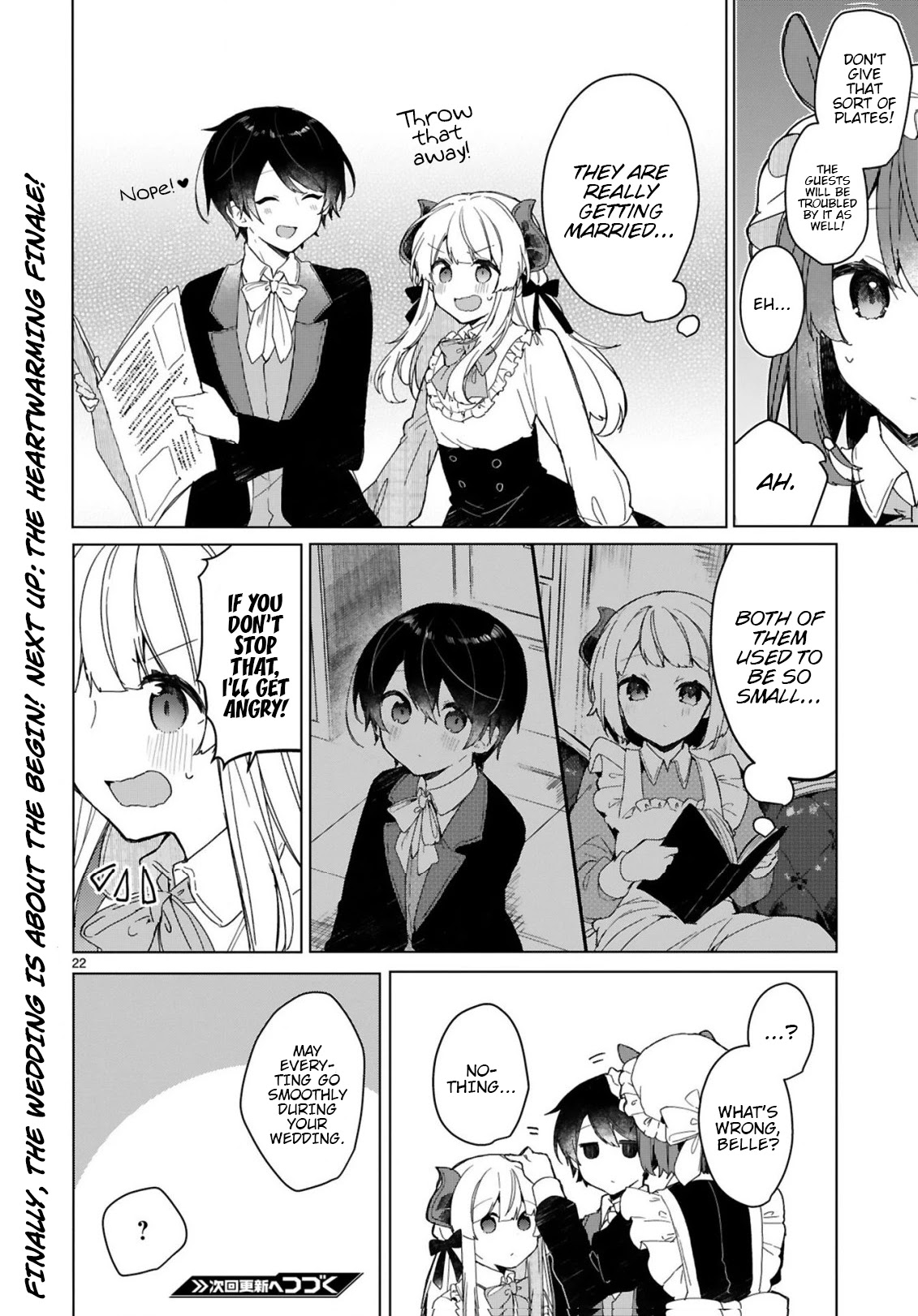 Maou-sama to Kekkonshitai Chapter 17 page 22 - Chapter 17: I Want to be Interviewed with the Demon Queen