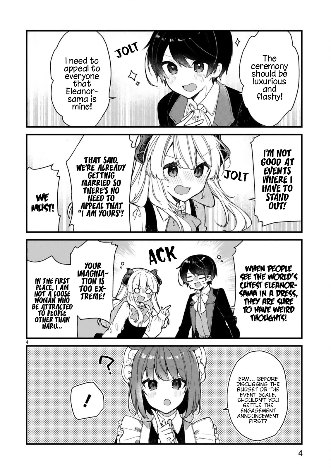 Maou-sama to Kekkonshitai Chapter 17 page 4 - Chapter 17: I Want to be Interviewed with the Demon Queen