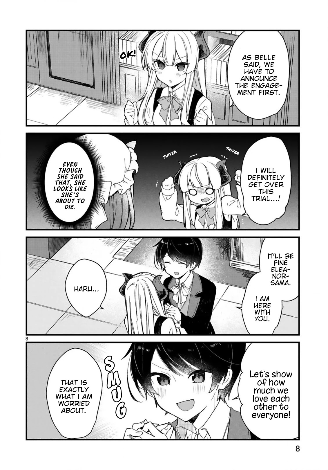 Maou-sama to Kekkonshitai Chapter 17 page 8 - Chapter 17: I Want to be Interviewed with the Demon Queen