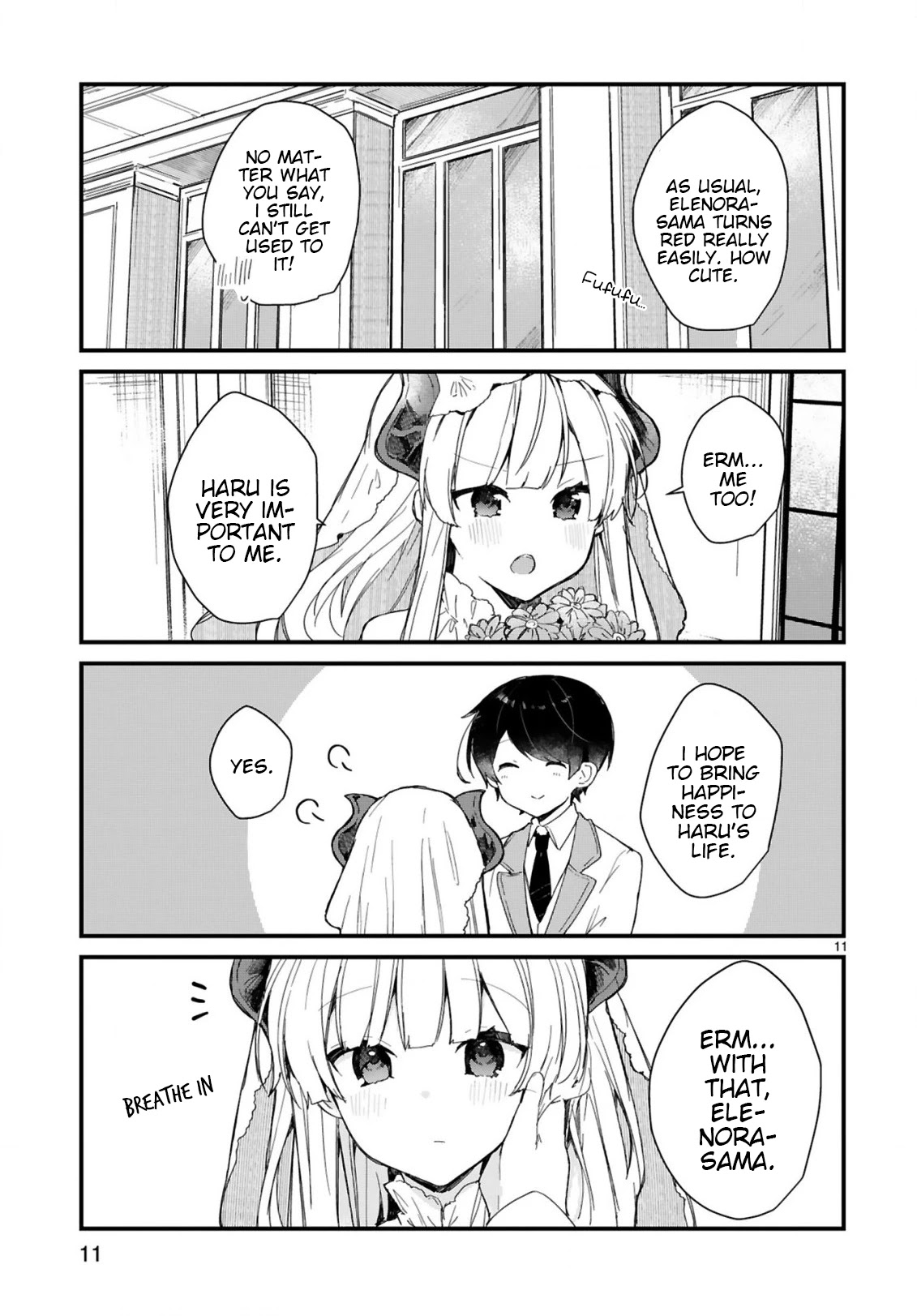 Maou-sama to Kekkonshitai Chapter 18 page 11 - Chapter 18: I Want to be Happy with the Demon Queen... [END]