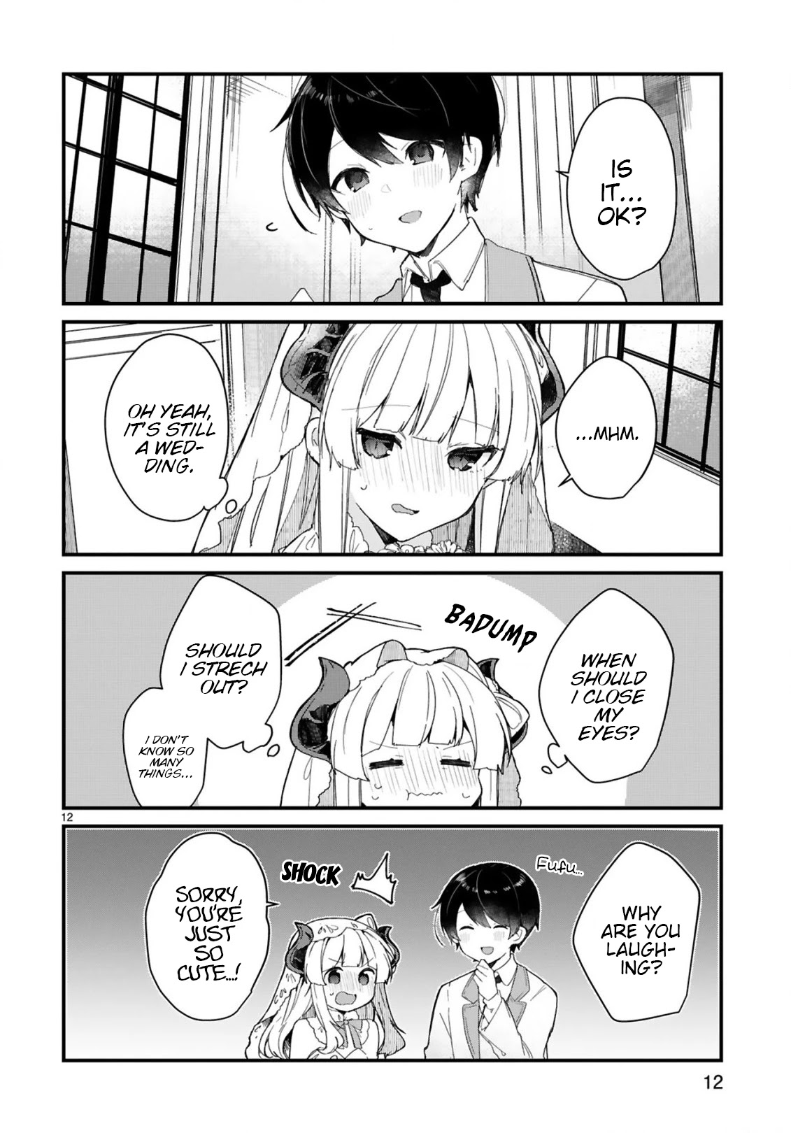 Maou-sama to Kekkonshitai Chapter 18 page 12 - Chapter 18: I Want to be Happy with the Demon Queen... [END]