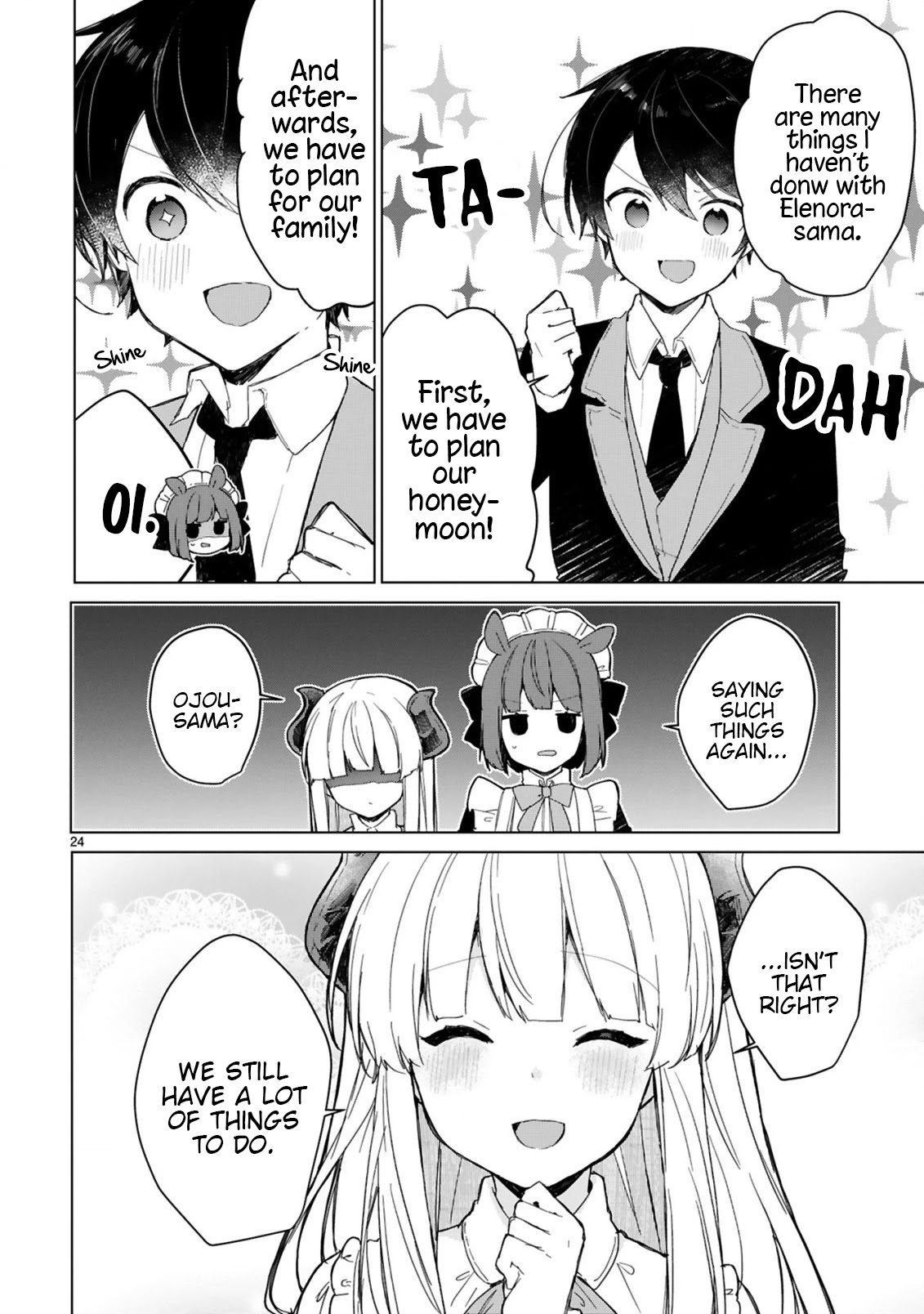 Maou-sama to Kekkonshitai Chapter 18 page 24 - Chapter 18: I Want to be Happy with the Demon Queen... [END]