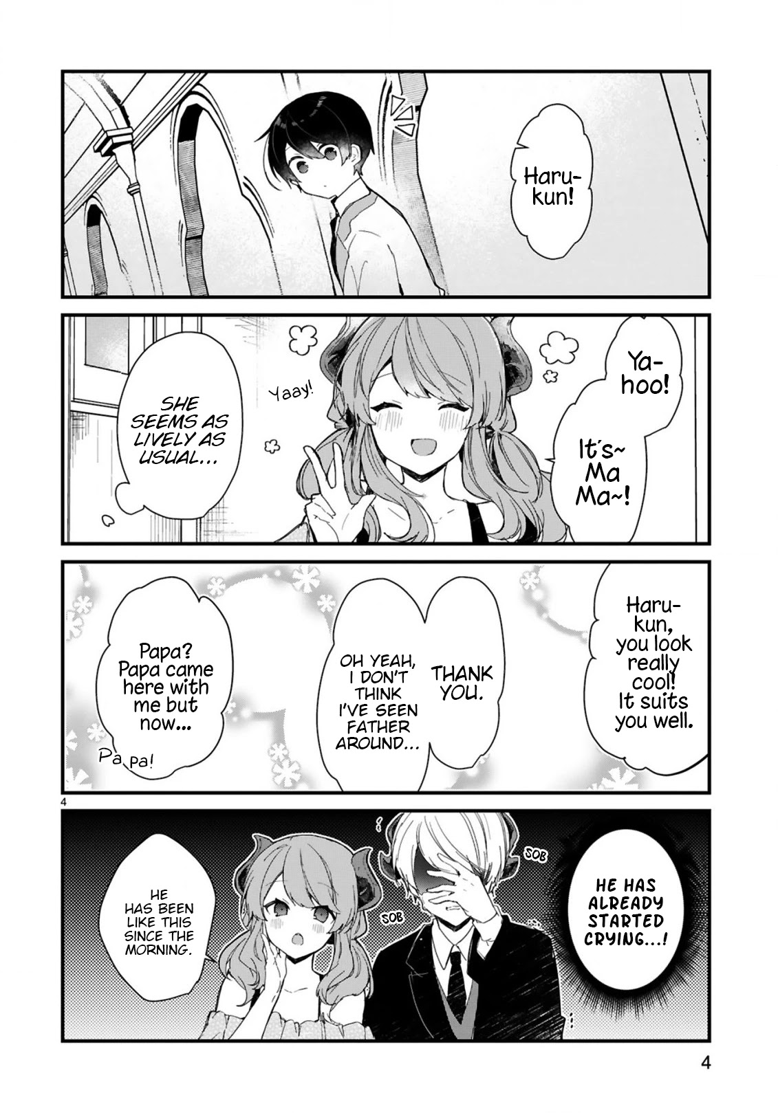Maou-sama to Kekkonshitai Chapter 18 page 4 - Chapter 18: I Want to be Happy with the Demon Queen... [END]