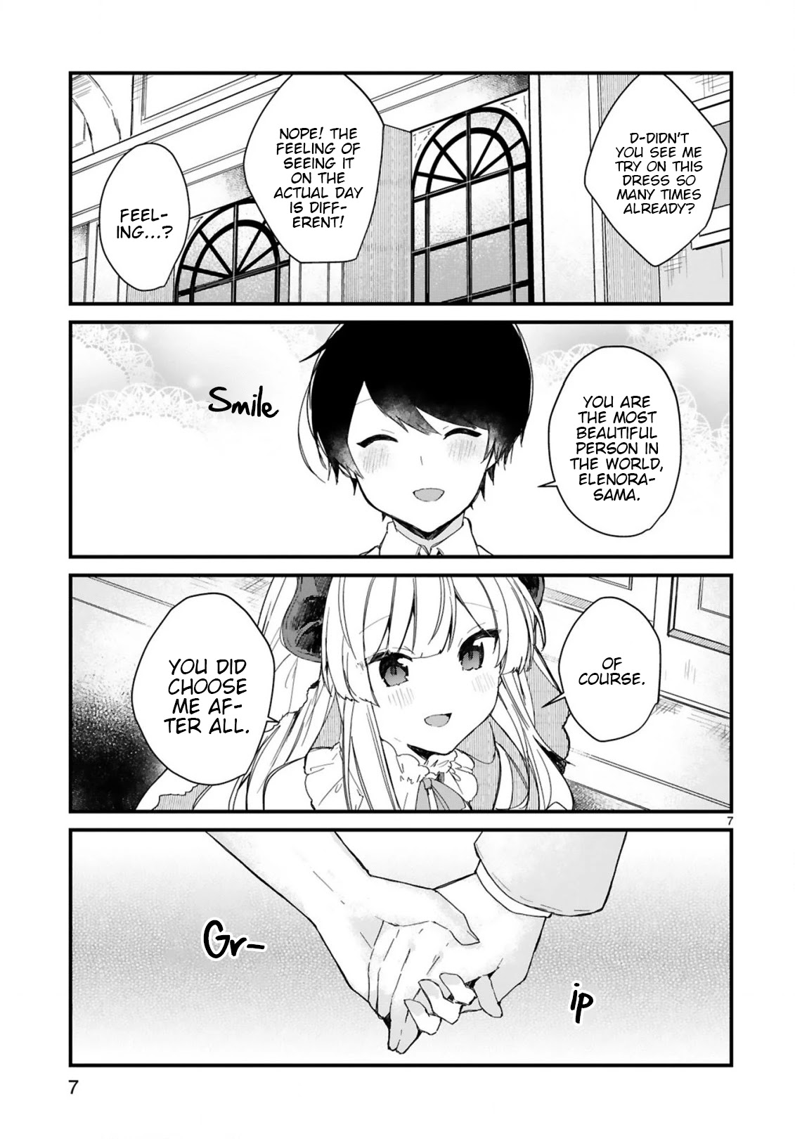 Maou-sama to Kekkonshitai Chapter 18 page 7 - Chapter 18: I Want to be Happy with the Demon Queen... [END]