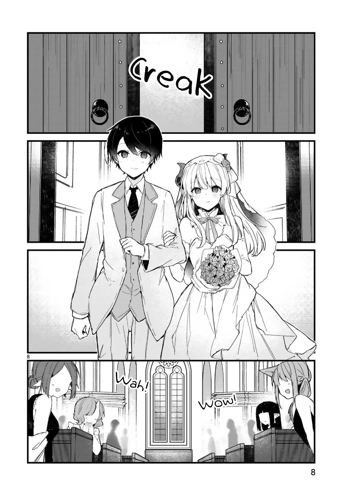 Maou-sama to Kekkonshitai Chapter 18 page 8 - Chapter 18: I Want to be Happy with the Demon Queen... [END]