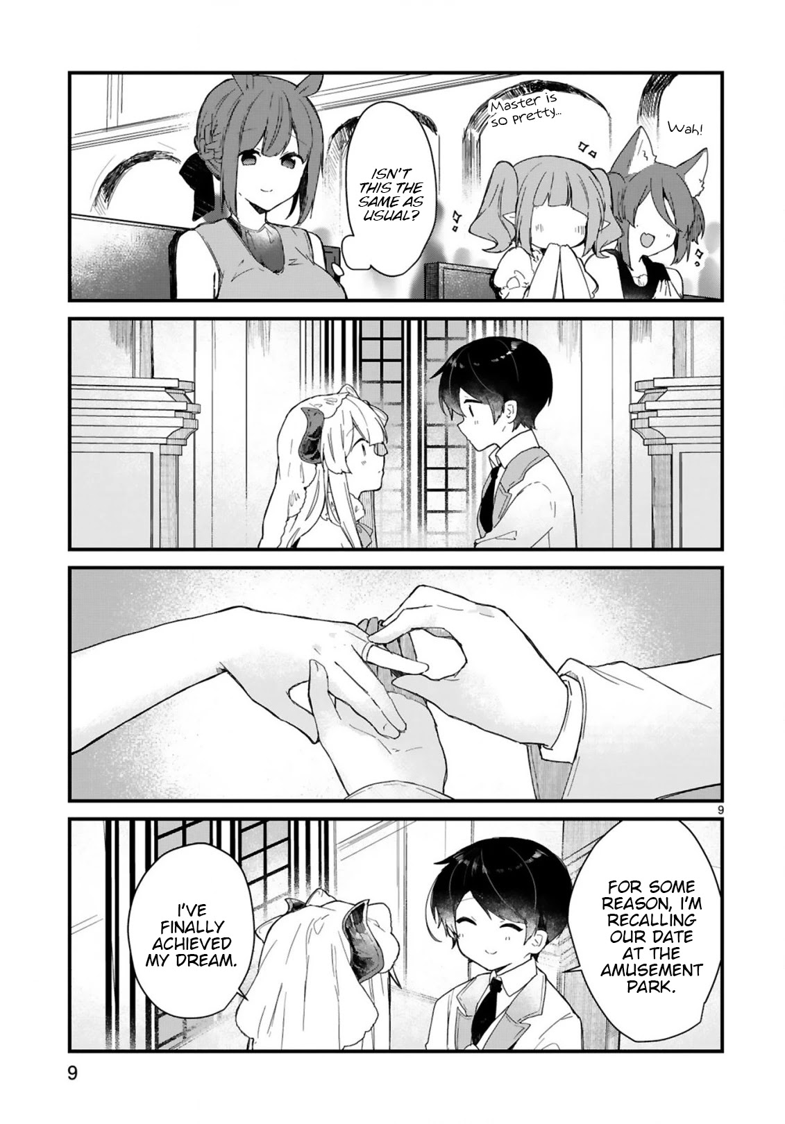 Maou-sama to Kekkonshitai Chapter 18 page 9 - Chapter 18: I Want to be Happy with the Demon Queen... [END]