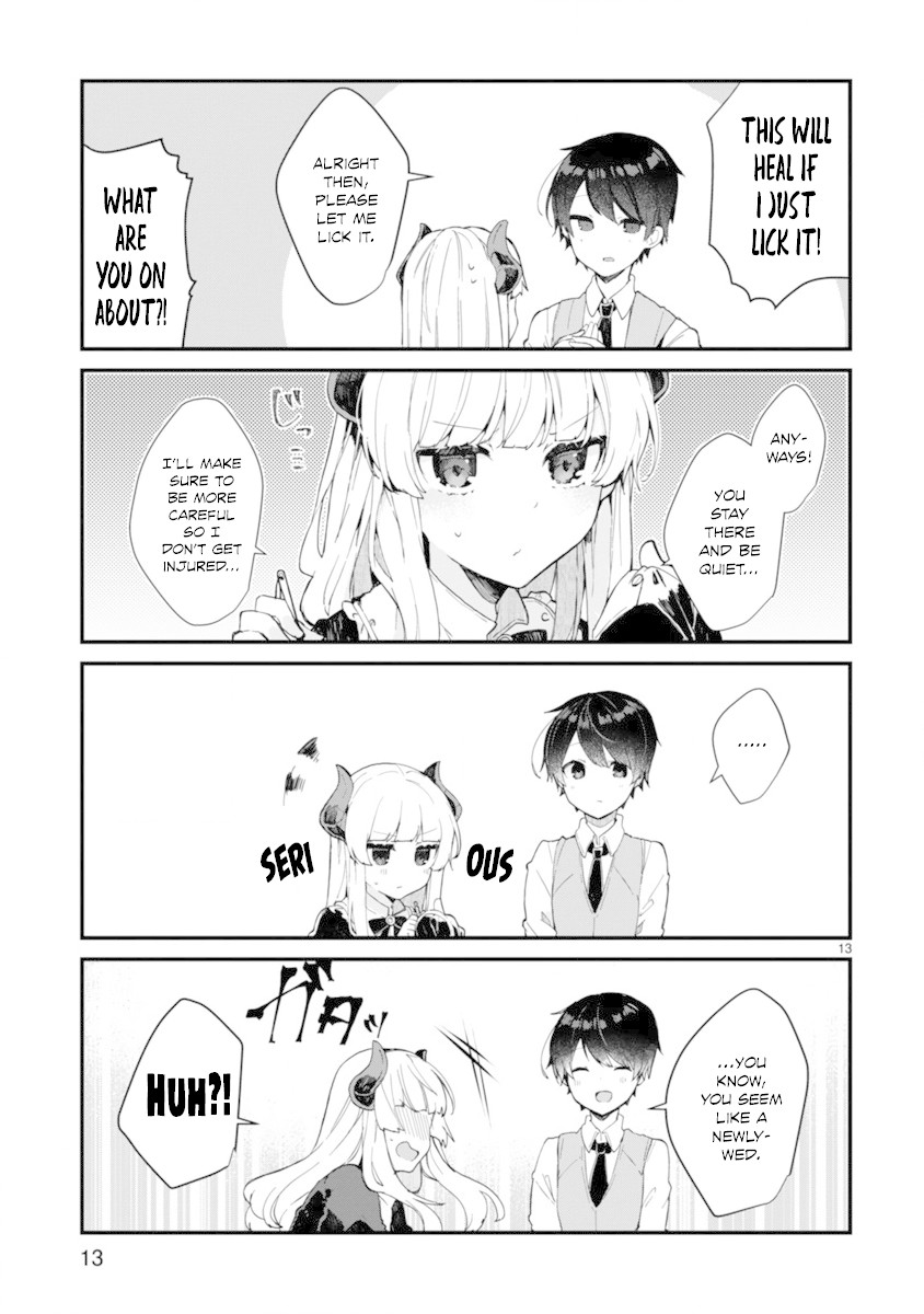 Maou-sama to Kekkonshitai Chapter 5 page 14 - Chapter 5: I Want to Look After the Demon Queen!
