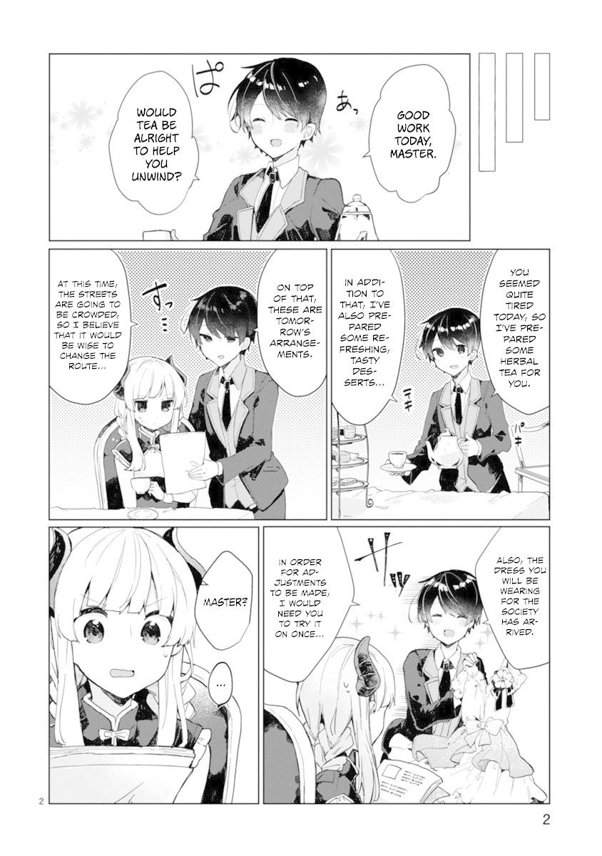 Maou-sama to Kekkonshitai Chapter 5 page 3 - Chapter 5: I Want to Look After the Demon Queen!