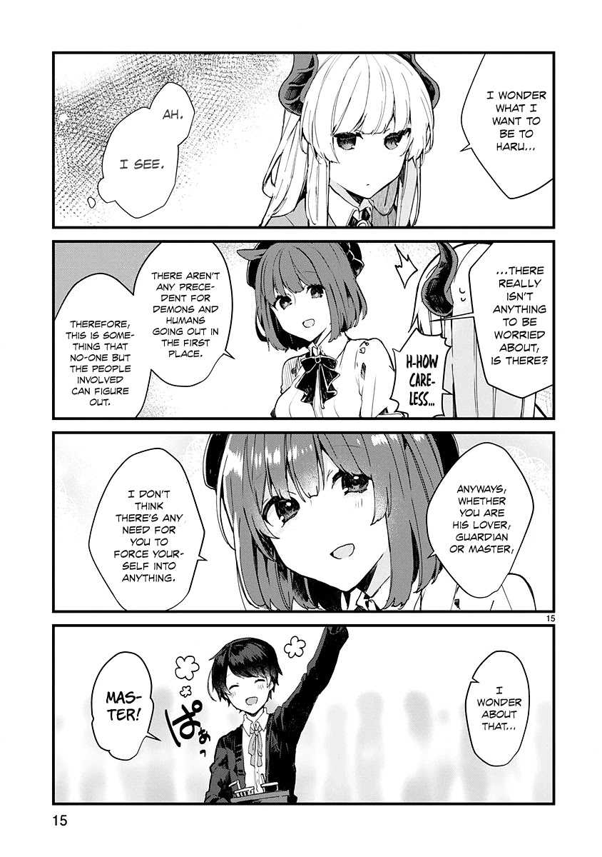 Maou-sama to Kekkonshitai Chapter 6 page 15 - Chapter 6: I Want to Talk with the Demon Queen!