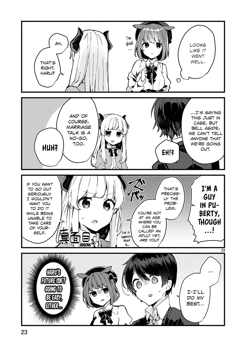 Maou-sama to Kekkonshitai Chapter 6 page 23 - Chapter 6: I Want to Talk with the Demon Queen!