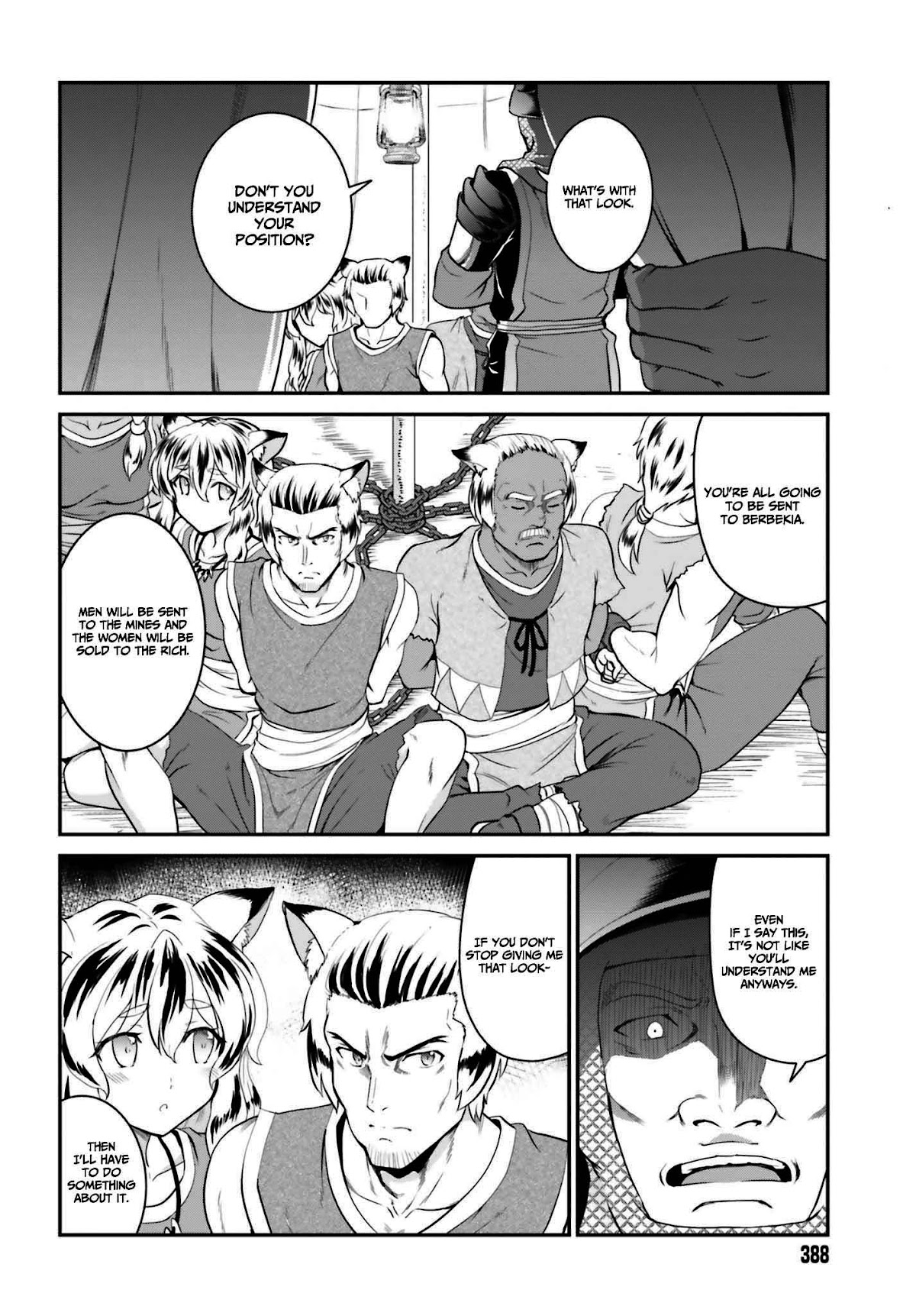 Maou Toubatsu Shita Ato, Medachitakunai node Guild Master ni Natta Chapter 15.1 page 11 - Chapter 15.1: The Captured Tiger Tribe And The Moonlit Mask