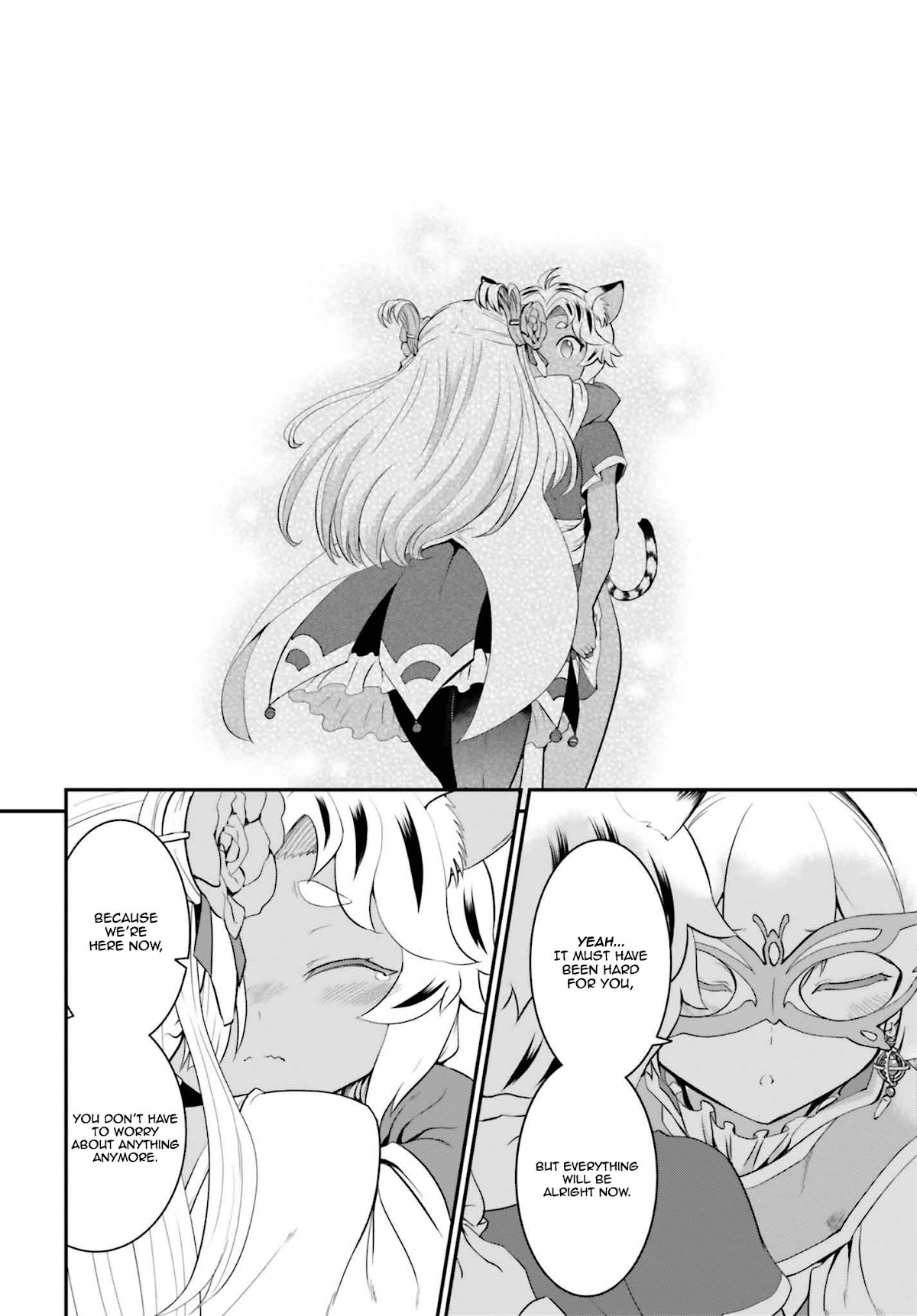 Maou Toubatsu Shita Ato, Medachitakunai node Guild Master ni Natta Chapter 15.1 page 5 - Chapter 15.1: The Captured Tiger Tribe And The Moonlit Mask