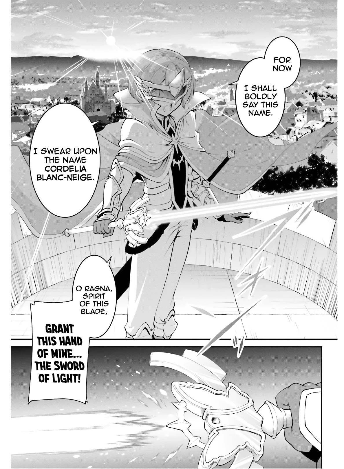 Maou Toubatsu Shita Ato, Medachitakunai node Guild Master ni Natta Chapter 17 page 20 - Chapter 17: The shining light sword