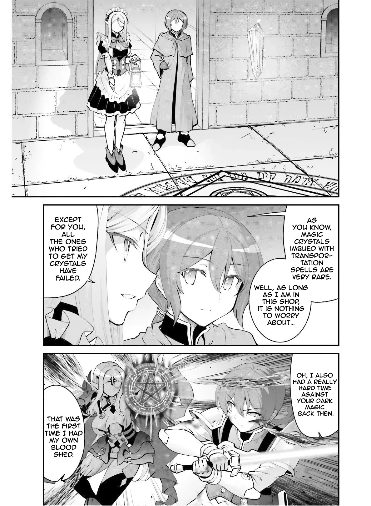 Maou Toubatsu Shita Ato, Medachitakunai node Guild Master ni Natta Chapter 17 page 8 - Chapter 17: The shining light sword
