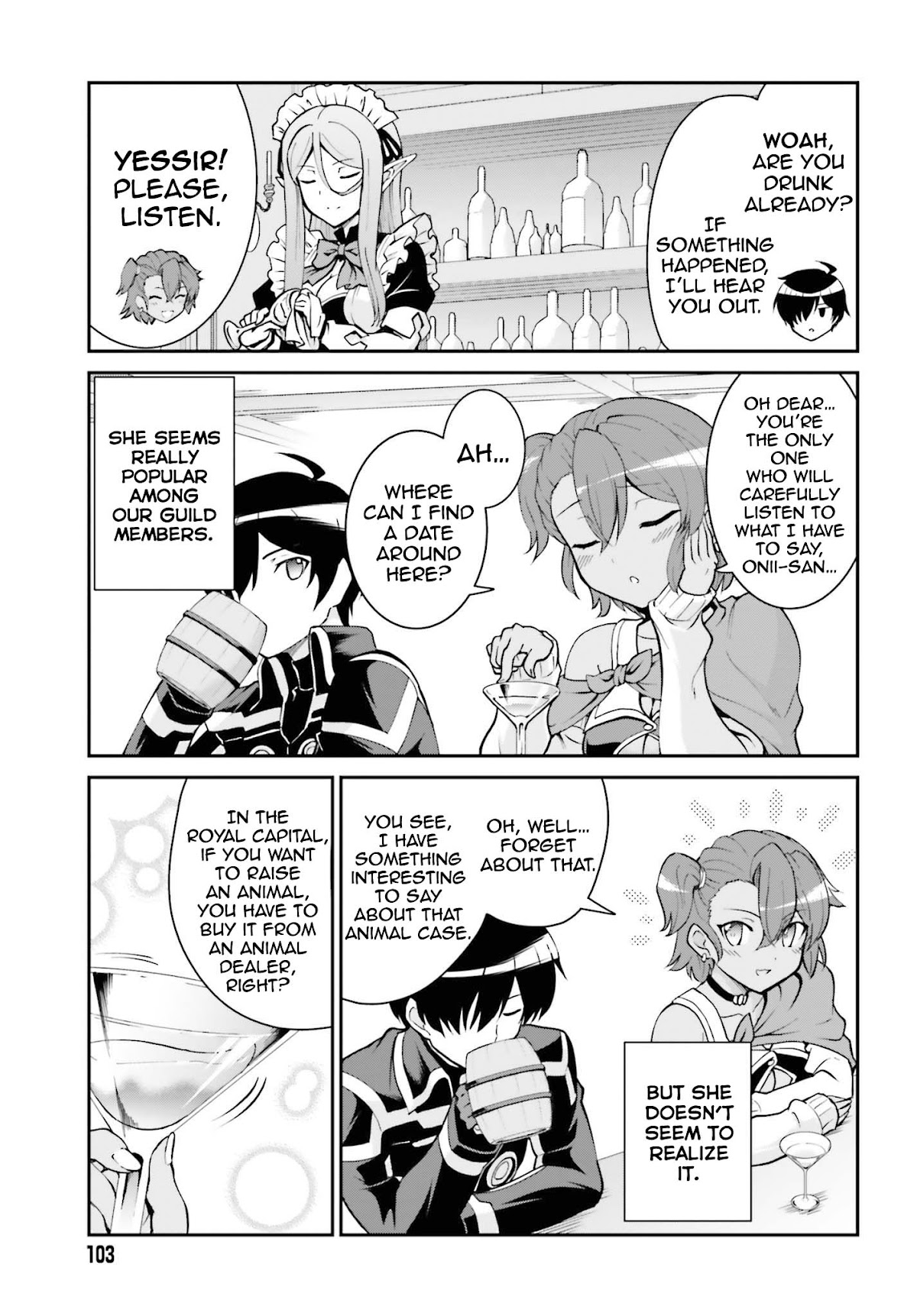 Maou Toubatsu Shita Ato, Medachitakunai node Guild Master ni Natta Chapter 22 page 4 - Chapter 22: The ice fox and the moon rabbit