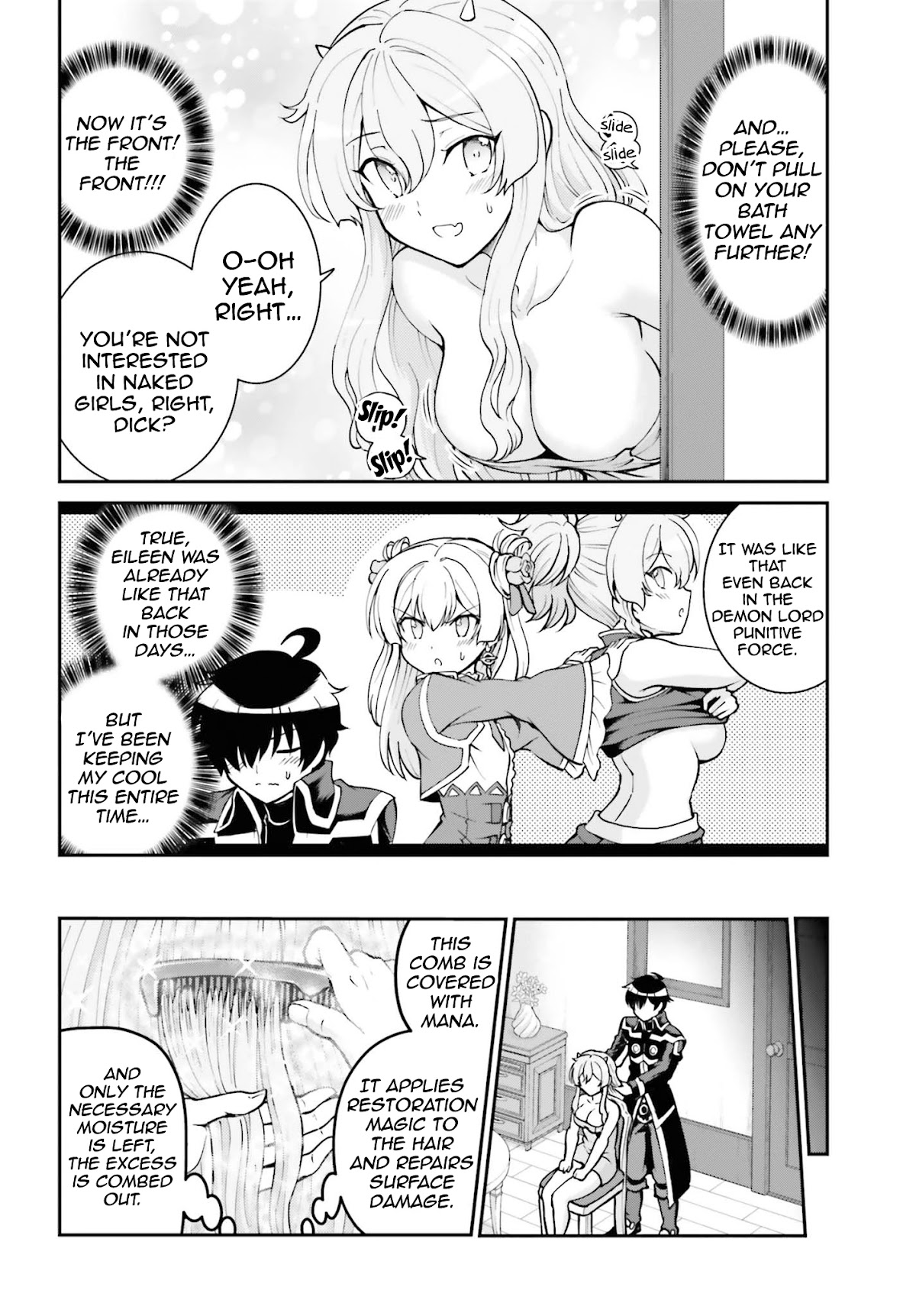 Maou Toubatsu Shita Ato, Medachitakunai node Guild Master ni Natta Chapter 23 page 9 - Chapter 23: The demon girl who lives alone and the beast's collar