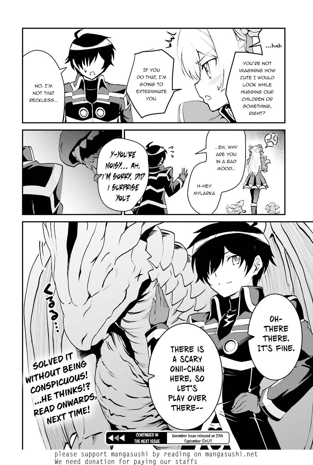 Maou Toubatsu Shita Ato, Medachitakunai node Guild Master ni Natta Chapter 5 page 26 - Chapter 5: The Raging Fire Dragon and The Illusory Fourth Member