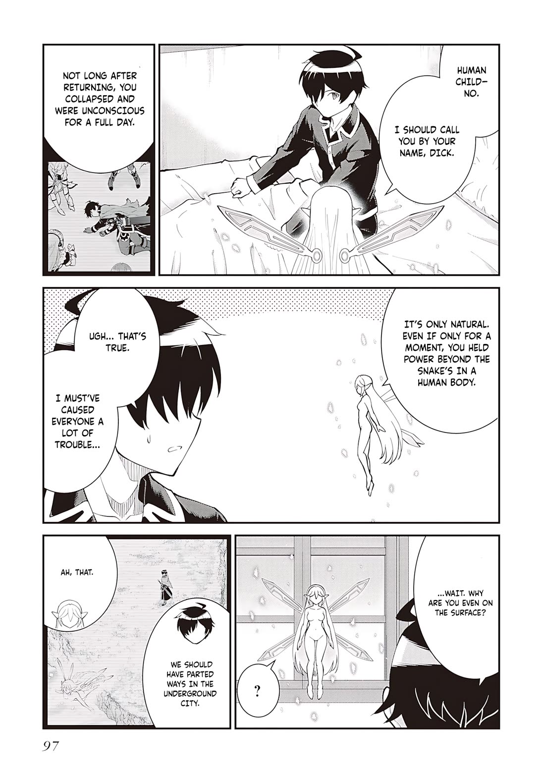 Maou Toubatsu Shita Ato, Medachitakunai node Guild Master ni Natta Chapter 59 page 4 - Chapter 59