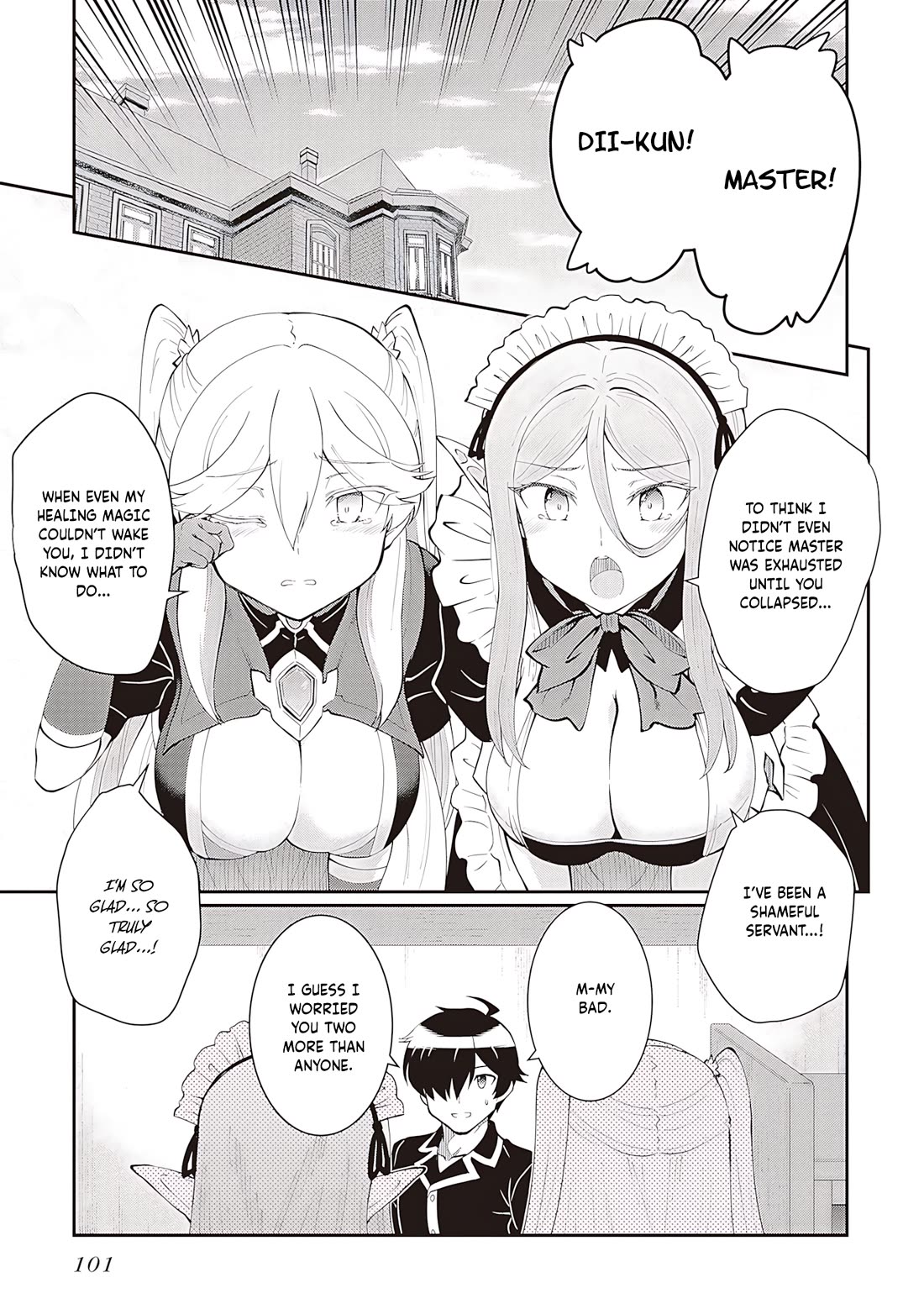 Maou Toubatsu Shita Ato, Medachitakunai node Guild Master ni Natta Chapter 59 page 8 - Chapter 59
