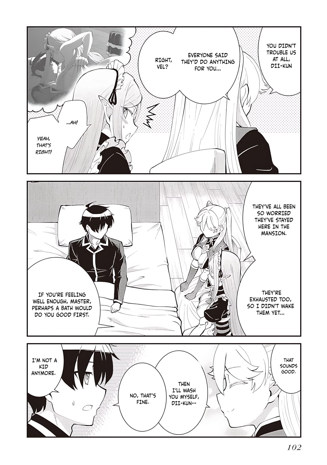 Maou Toubatsu Shita Ato, Medachitakunai node Guild Master ni Natta Chapter 59 page 9 - Chapter 59