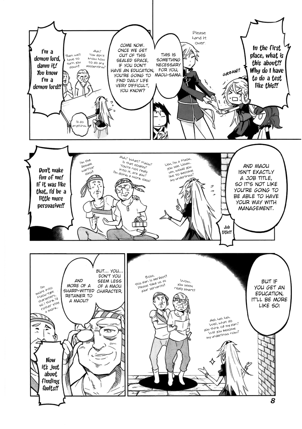 Maousama Chotto Sore Totte!! Chapter 10 page 10 - Chapter 10: You Were Able to Get a Job
