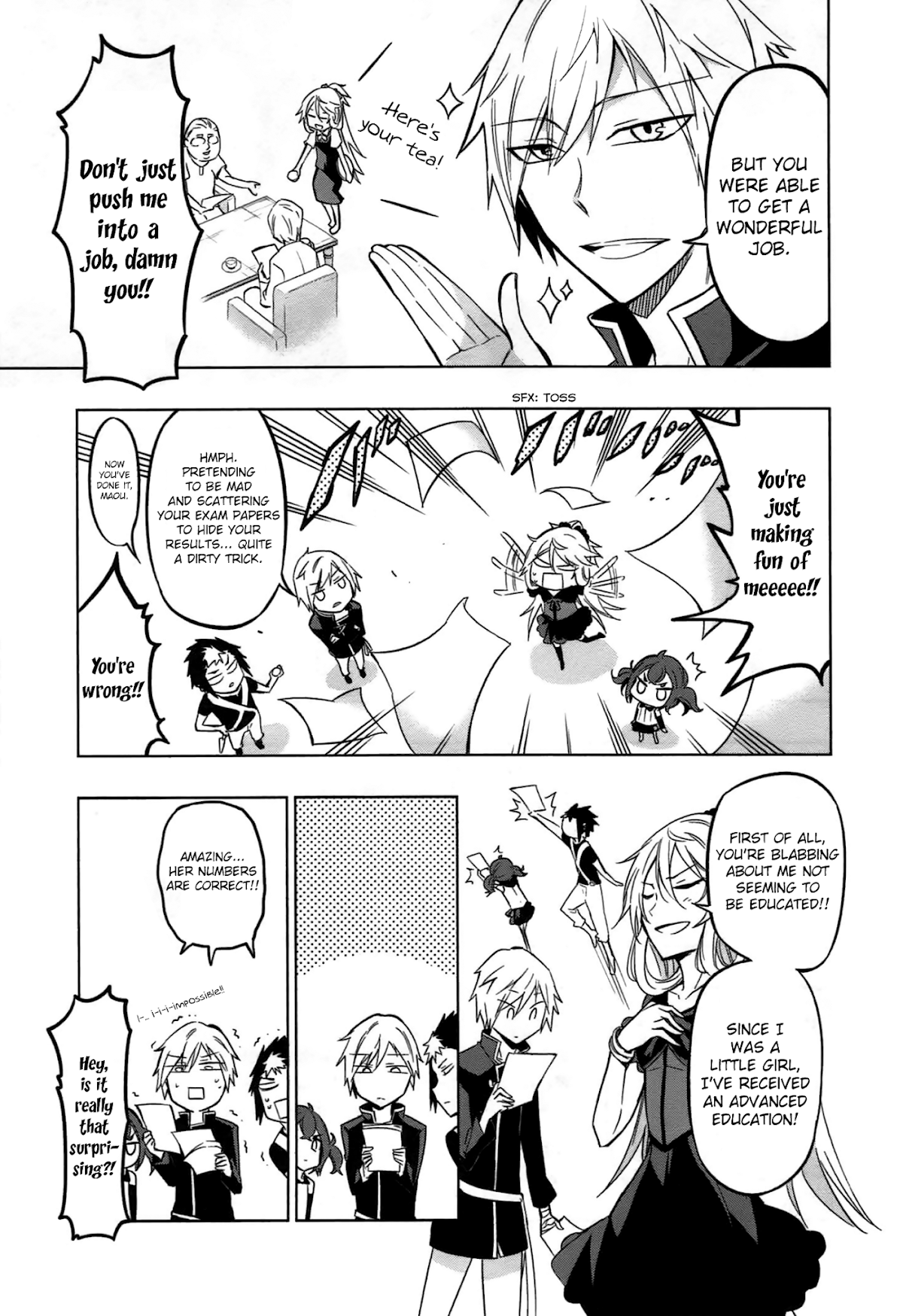 Maousama Chotto Sore Totte!! Chapter 10 page 11 - Chapter 10: You Were Able to Get a Job