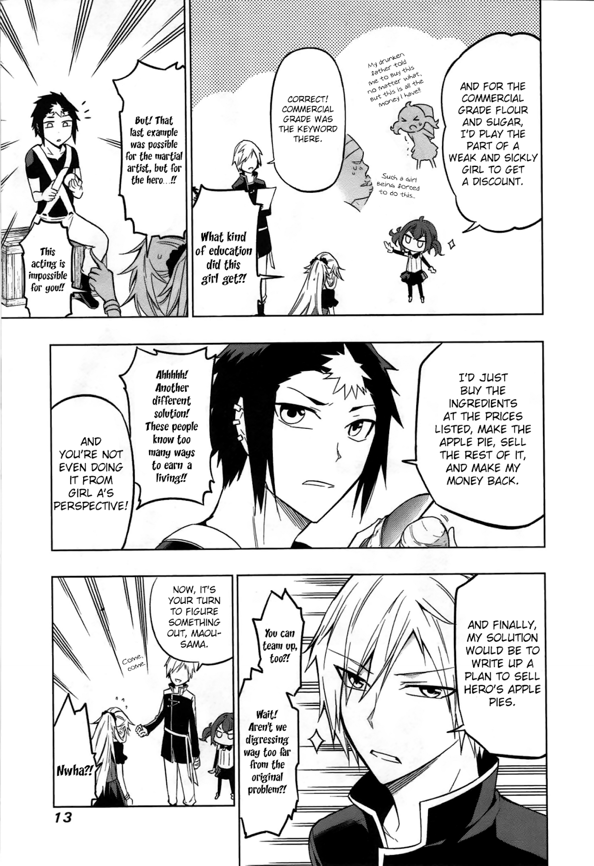 Maousama Chotto Sore Totte!! Chapter 10 page 15 - Chapter 10: You Were Able to Get a Job