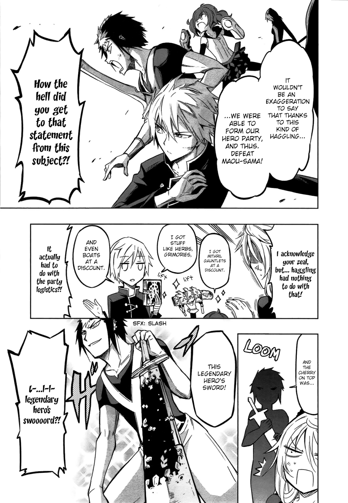 Maousama Chotto Sore Totte!! Chapter 10 page 21 - Chapter 10: You Were Able to Get a Job