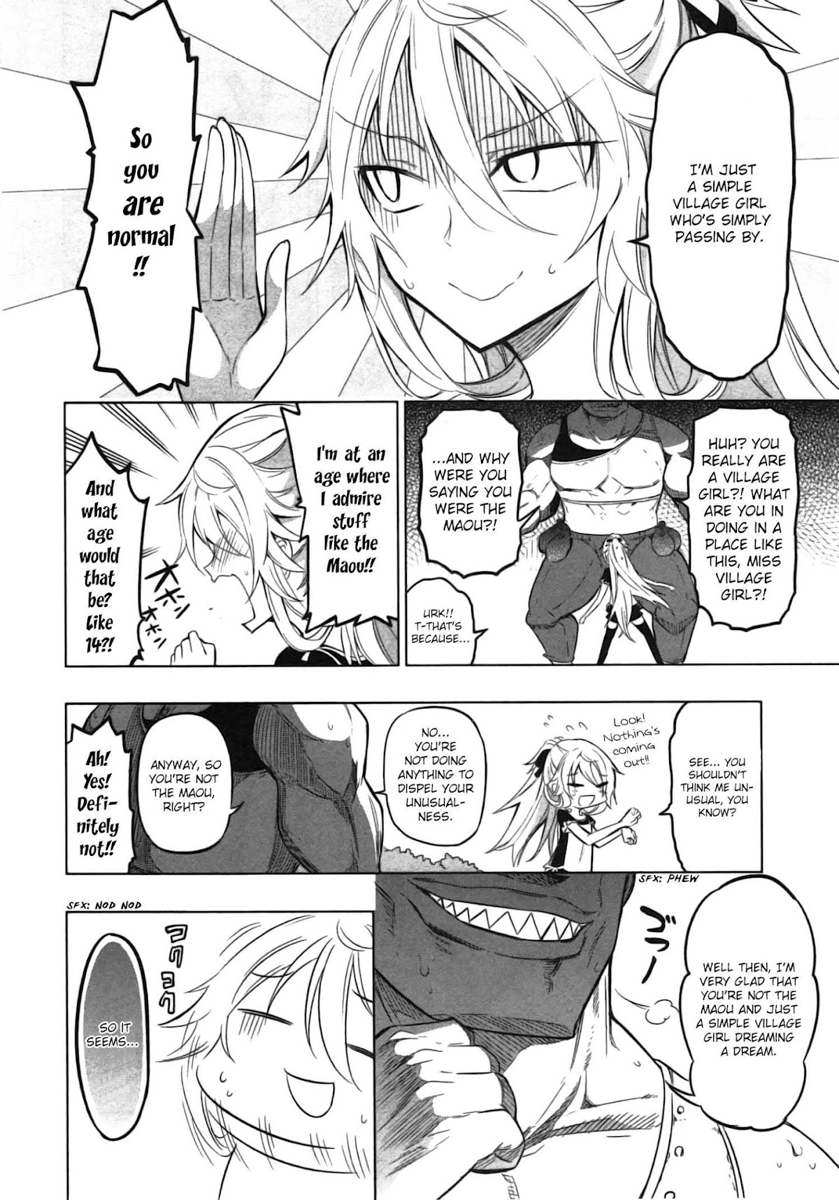 Maousama Chotto Sore Totte!! Chapter 11 page 12 - Chapter 11: A Small Request, Isn't It?