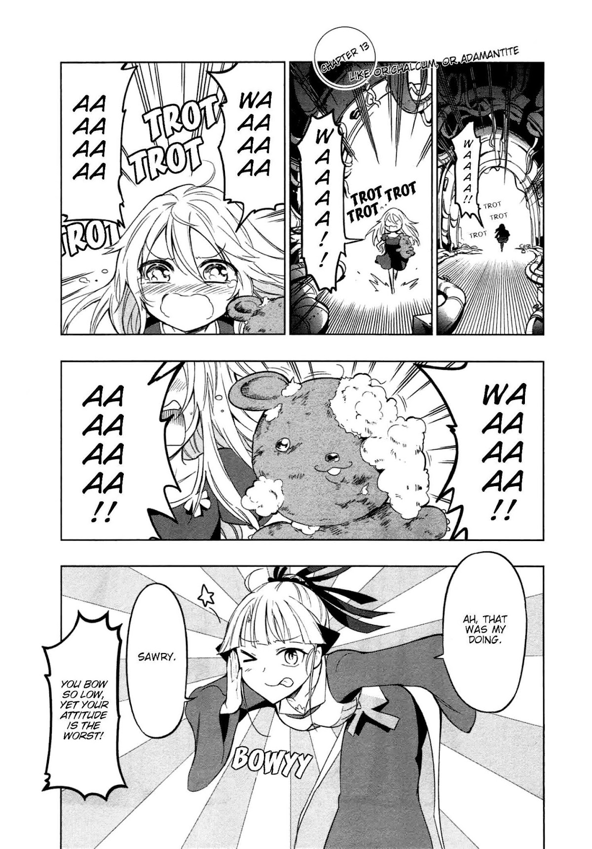 Maousama Chotto Sore Totte!! Chapter 13 page 1 - Chapter 13: Like Orichalcum, or Adamantite