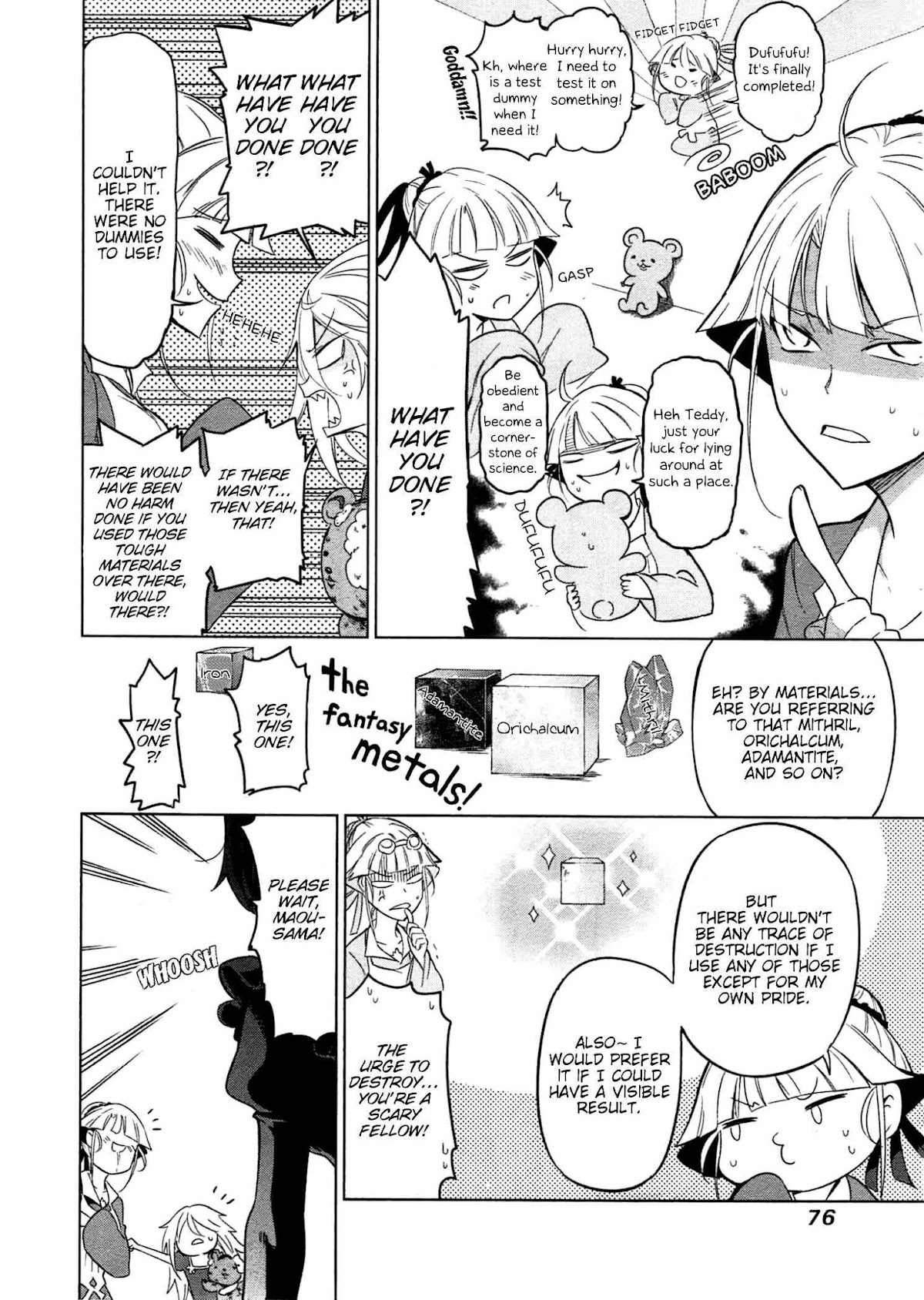 Maousama Chotto Sore Totte!! Chapter 13 page 6 - Chapter 13: Like Orichalcum, or Adamantite