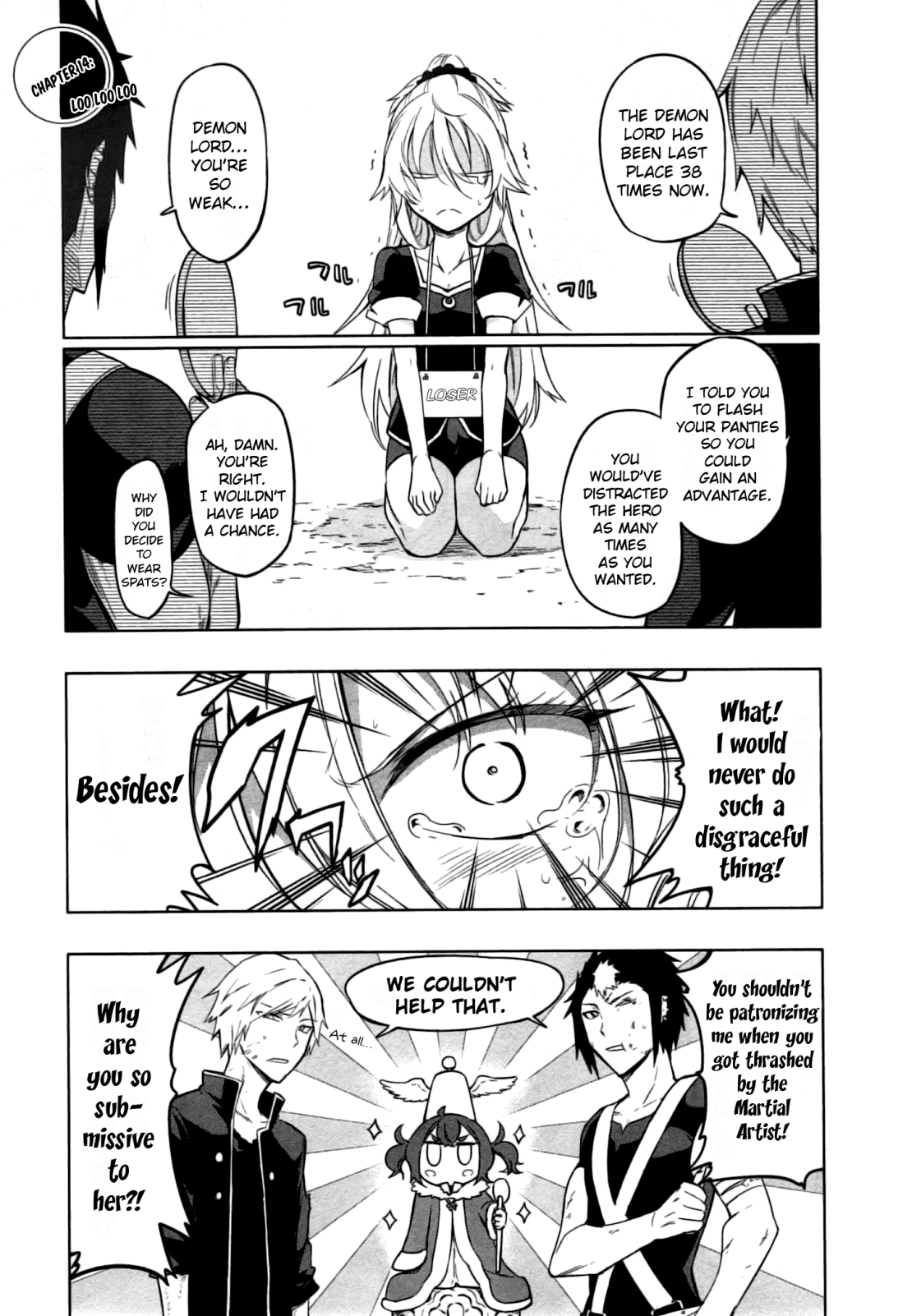 Maousama Chotto Sore Totte!! Chapter 14 page 1 - Chapter 14: Loo Loo Loo