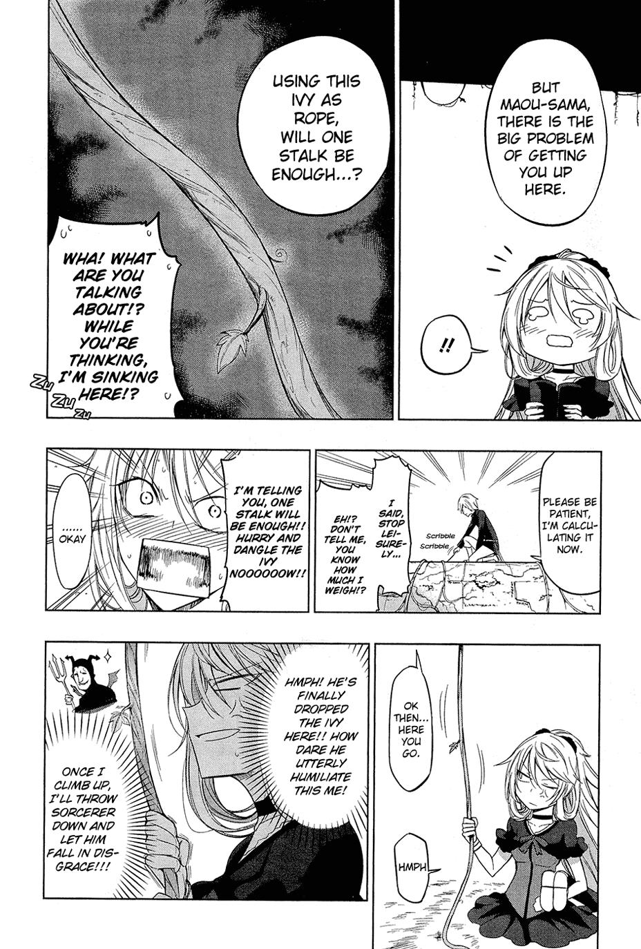 Maousama Chotto Sore Totte!! Chapter 4 page 13 - Chapter 4: A Waste of Paper