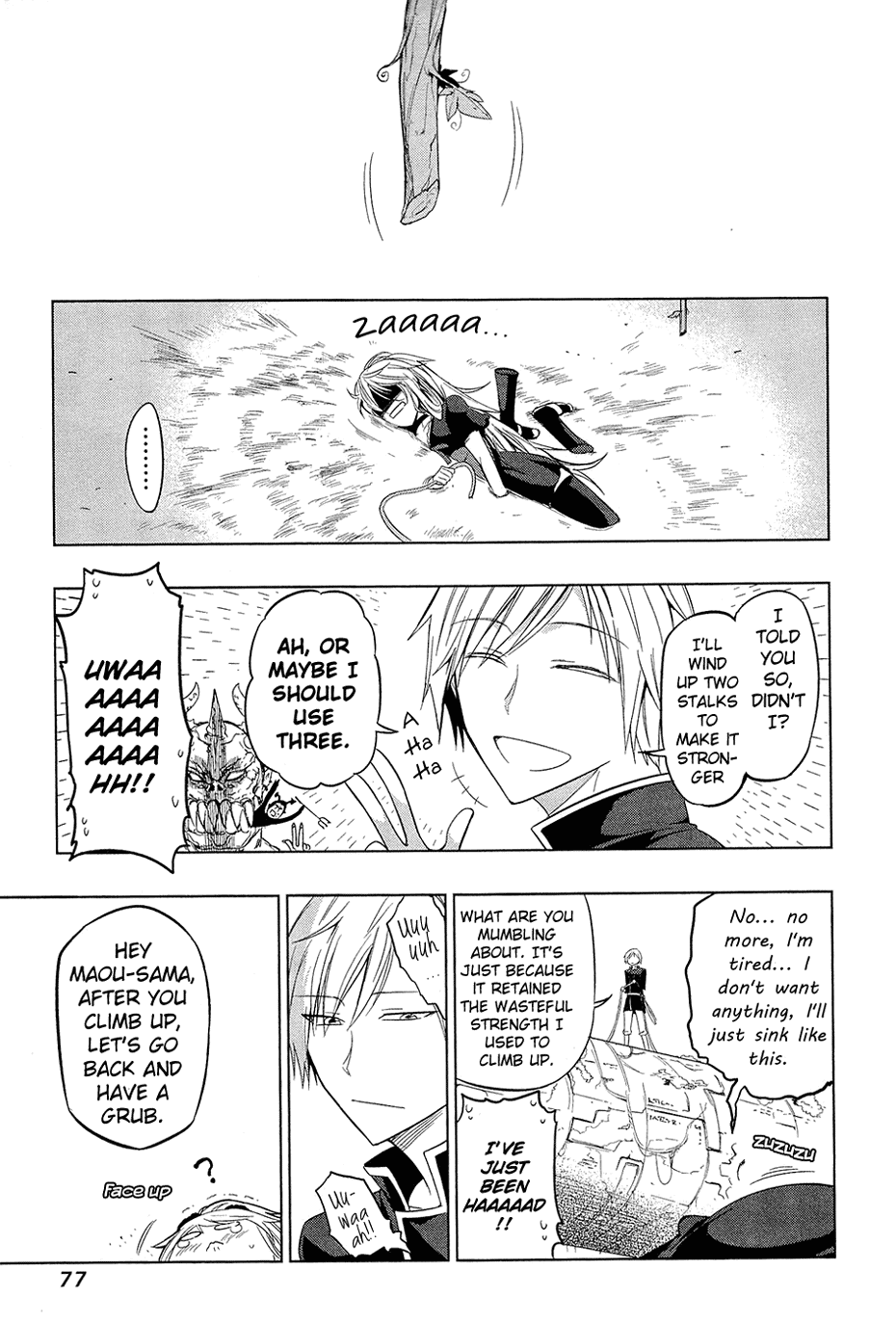 Maousama Chotto Sore Totte!! Chapter 4 page 14 - Chapter 4: A Waste of Paper