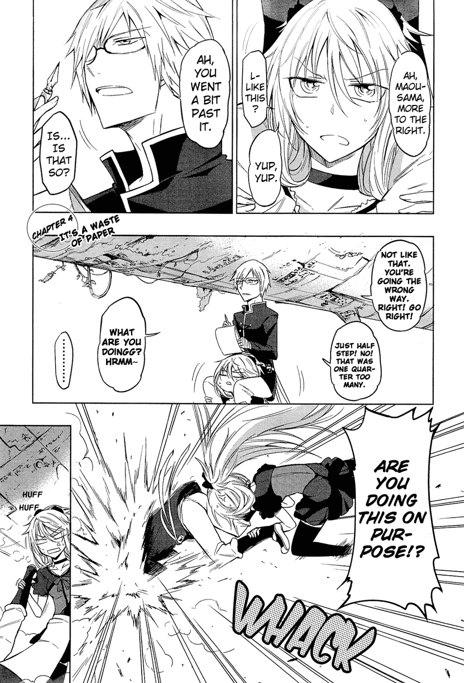 Maousama Chotto Sore Totte!! Chapter 4 page 2 - Chapter 4: A Waste of Paper