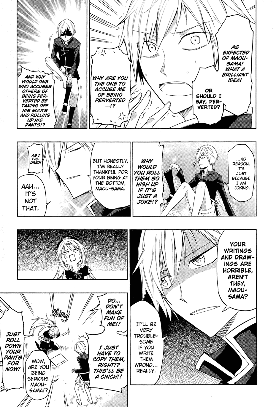 Maousama Chotto Sore Totte!! Chapter 4 page 8 - Chapter 4: A Waste of Paper