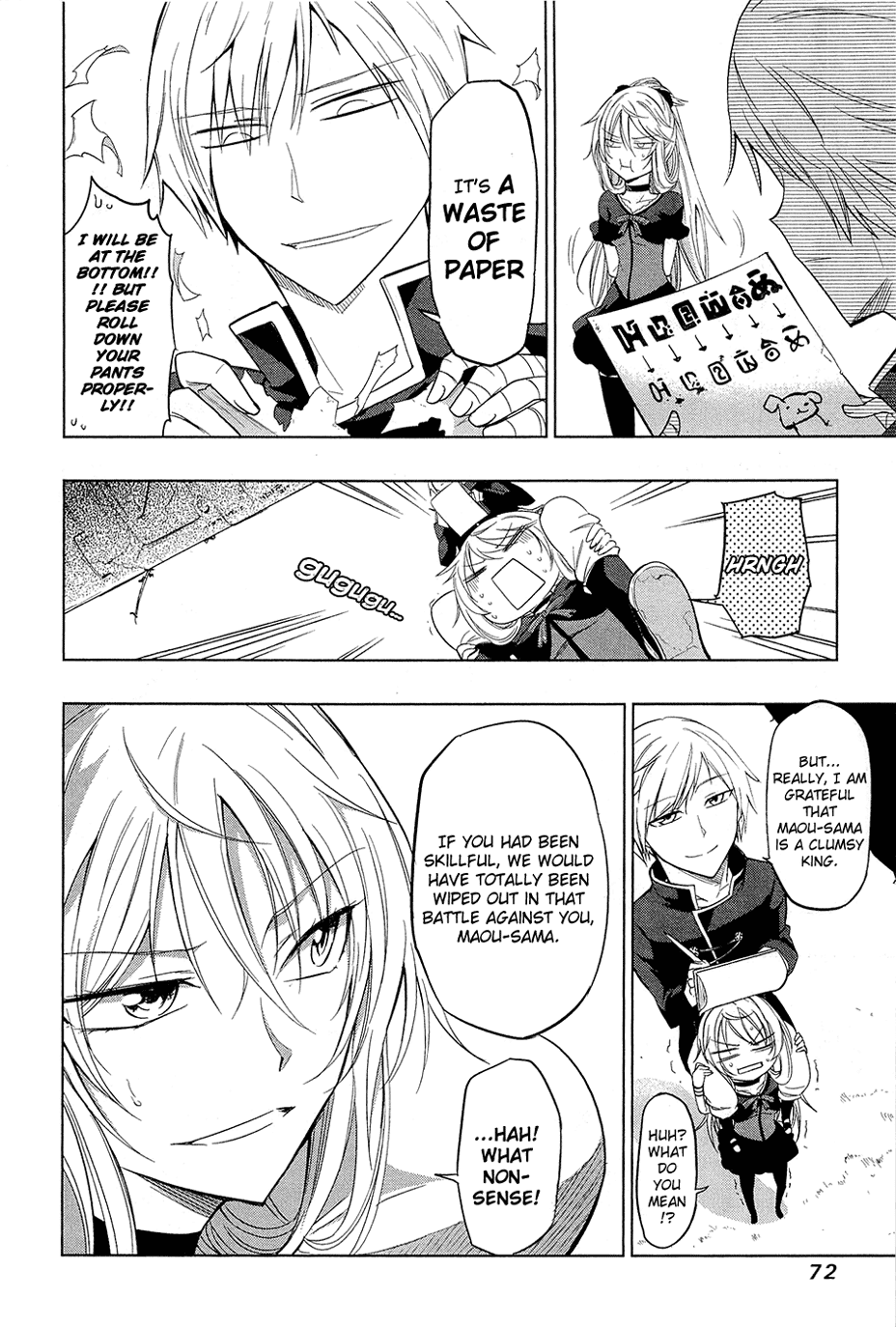 Maousama Chotto Sore Totte!! Chapter 4 page 9 - Chapter 4: A Waste of Paper
