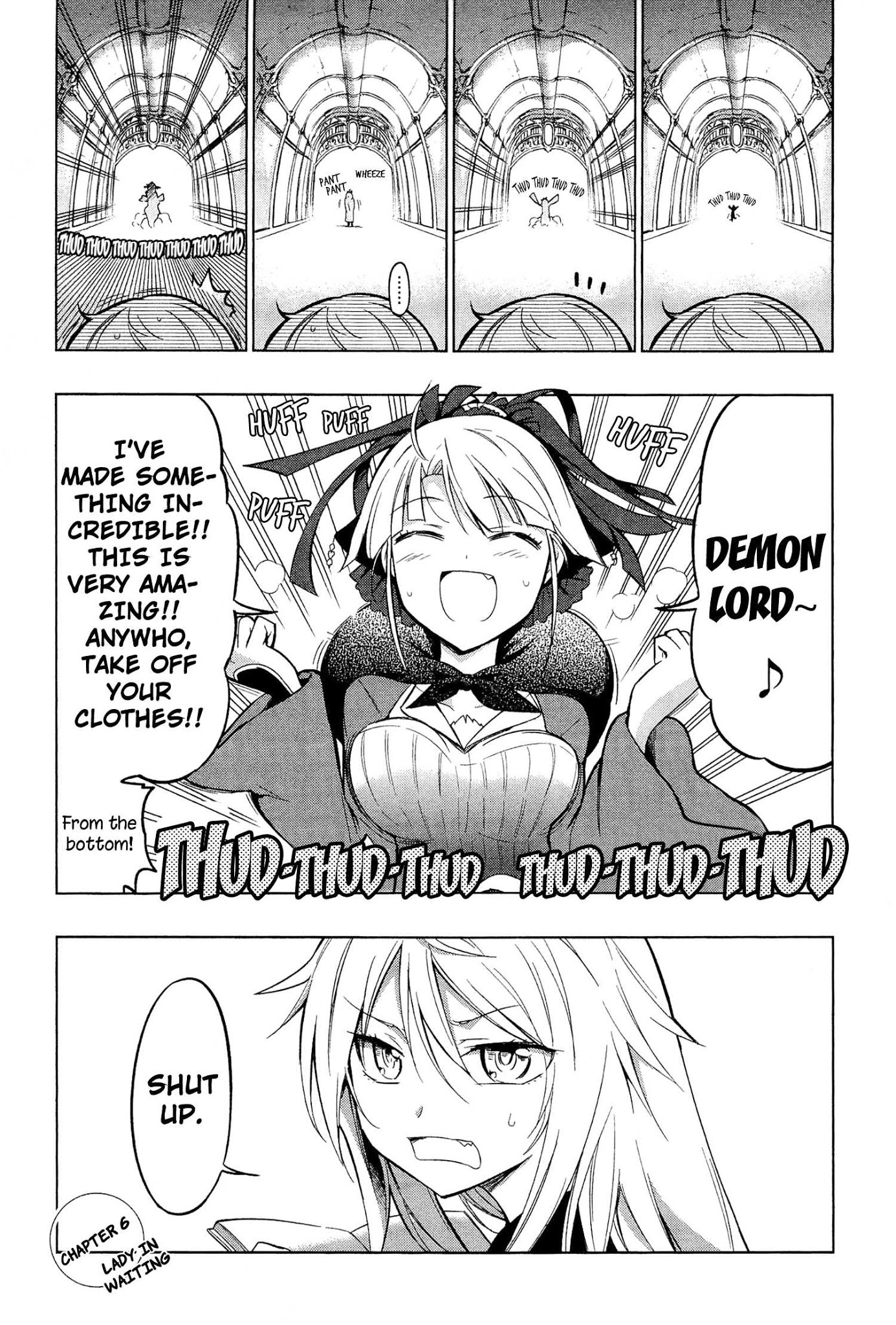 Maousama Chotto Sore Totte!! Chapter 6 page 1 - Chapter 6: Lady in Waiting