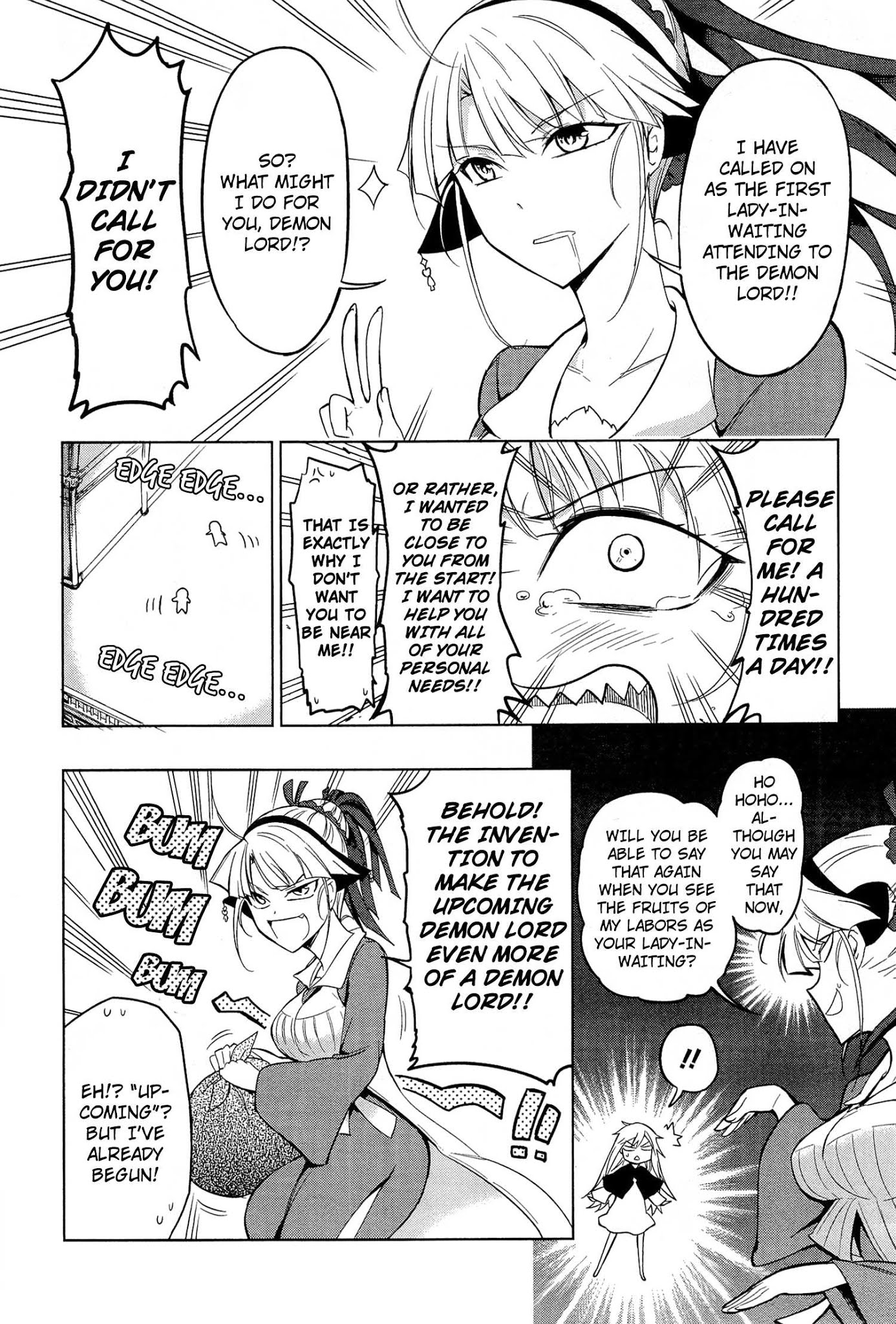 Maousama Chotto Sore Totte!! Chapter 6 page 4 - Chapter 6: Lady in Waiting