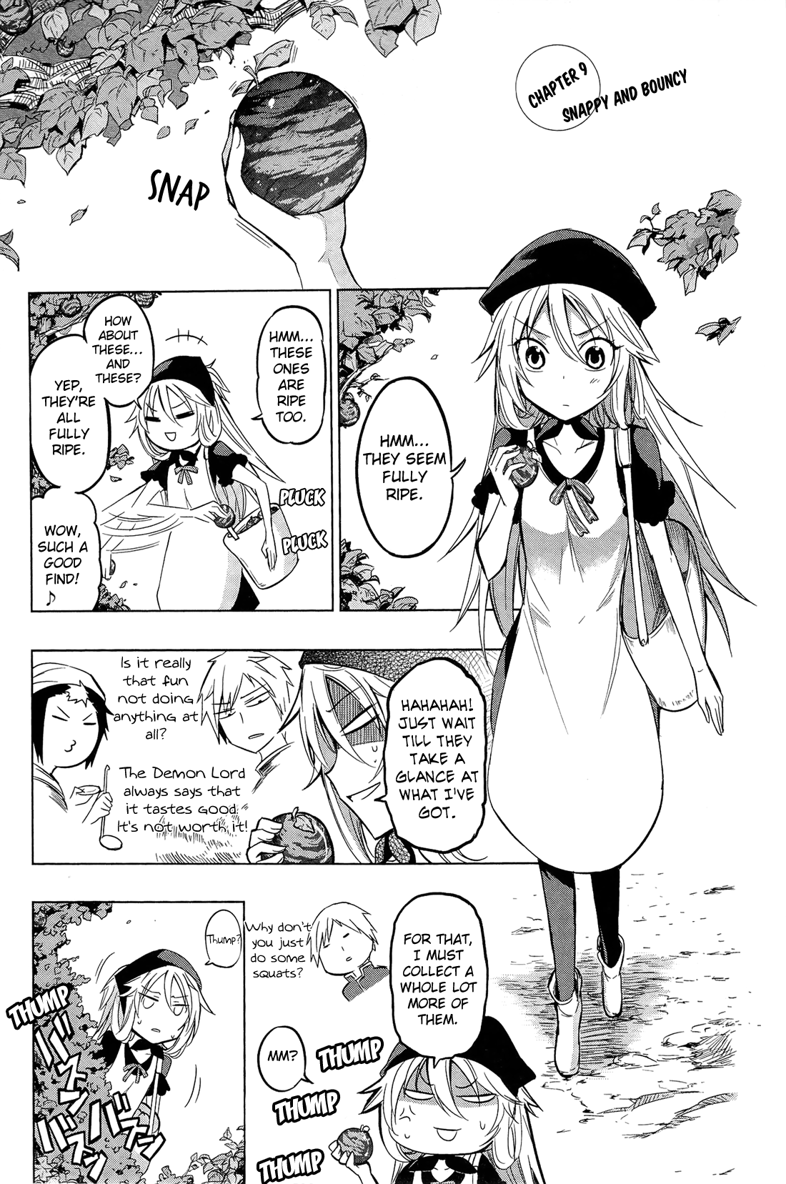 Maousama Chotto Sore Totte!! Chapter 9 page 1 - Chapter 9: Snappy and Bouncy