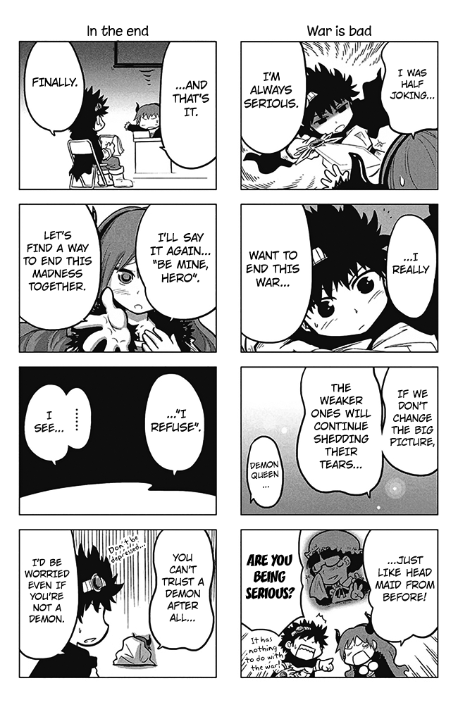 Maoyuu 4-Koma: You're Horrible, Maou-sama! Chapter 1.2 page 7 - Chapter 1 v2 : Be Mine