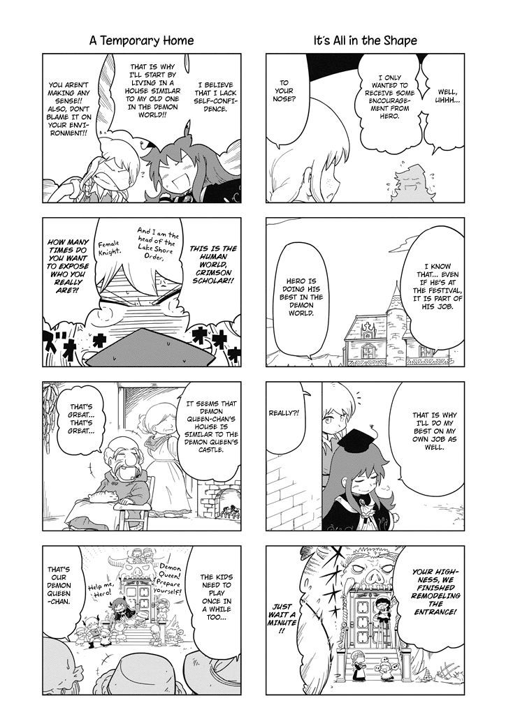 Maoyuu 4-Koma: You're Horrible, Maou-sama! Chapter 11 page 3 - Chapter 11 : "A Brief Moment of Peace"