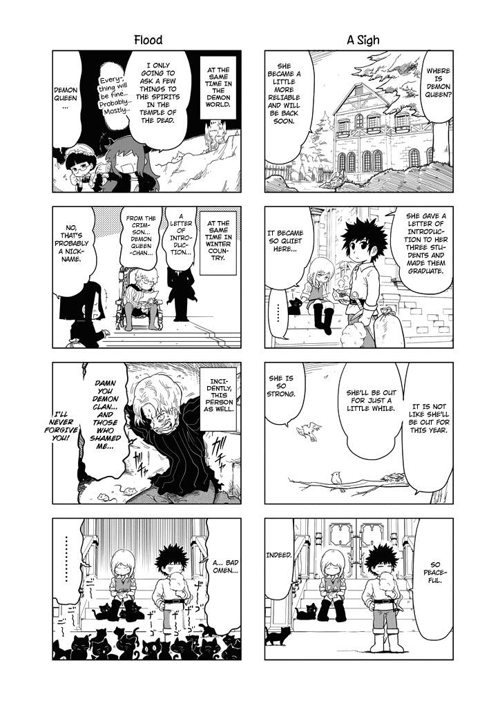 Maoyuu 4-Koma: You're Horrible, Maou-sama! Chapter 11 page 9 - Chapter 11 : "A Brief Moment of Peace"