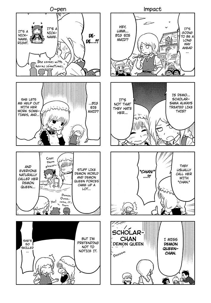 Maoyuu 4-Koma: You're Horrible, Maou-sama! Chapter 4.2 page 5 - Chapter 4 v2 : "For Departing Hero"