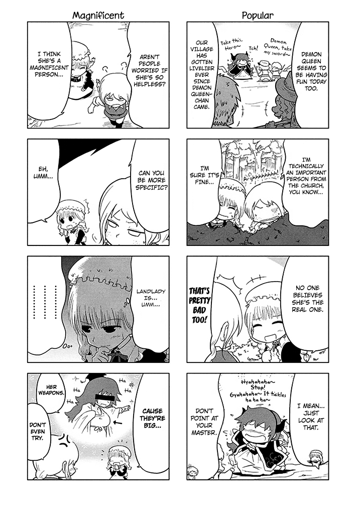 Maoyuu 4-Koma: You're Horrible, Maou-sama! Chapter 4.2 page 6 - Chapter 4 v2 : "For Departing Hero"
