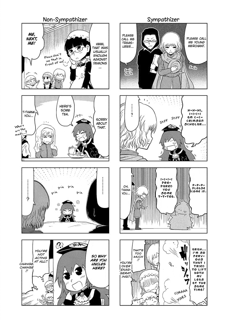 Maoyuu 4-Koma: You're Horrible, Maou-sama! Chapter 6.2 page 4 - Chapter 6 v2 : "The Seven Demon Queens"
