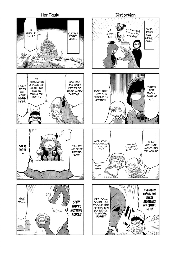 Maoyuu 4-Koma: You're Horrible, Maou-sama! Chapter 6.2 page 6 - Chapter 6 v2 : "The Seven Demon Queens"