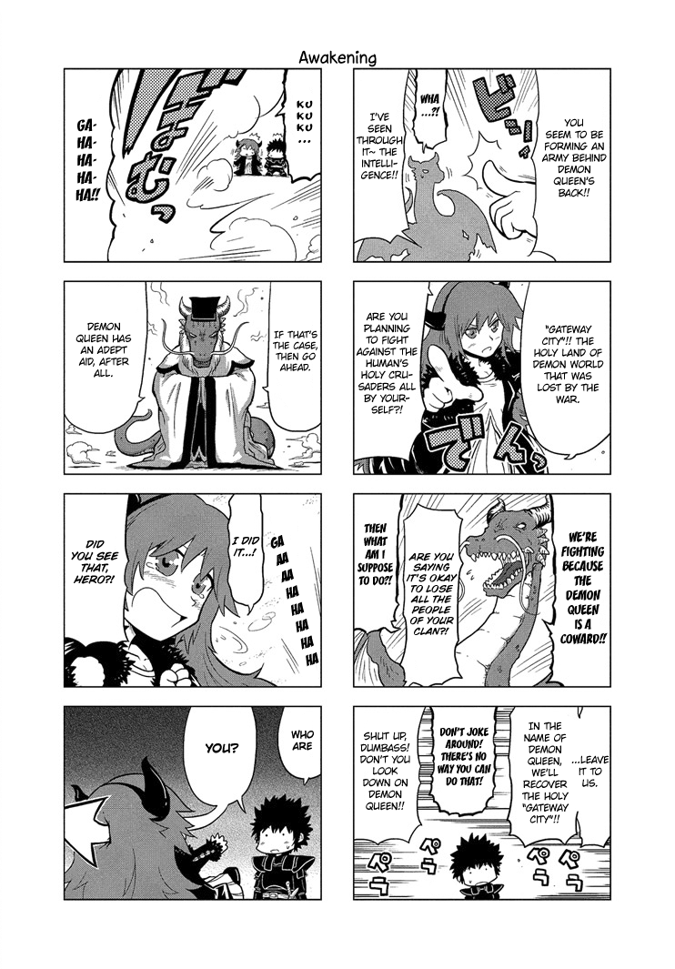Maoyuu 4-Koma: You're Horrible, Maou-sama! Chapter 6.2 page 8 - Chapter 6 v2 : "The Seven Demon Queens"